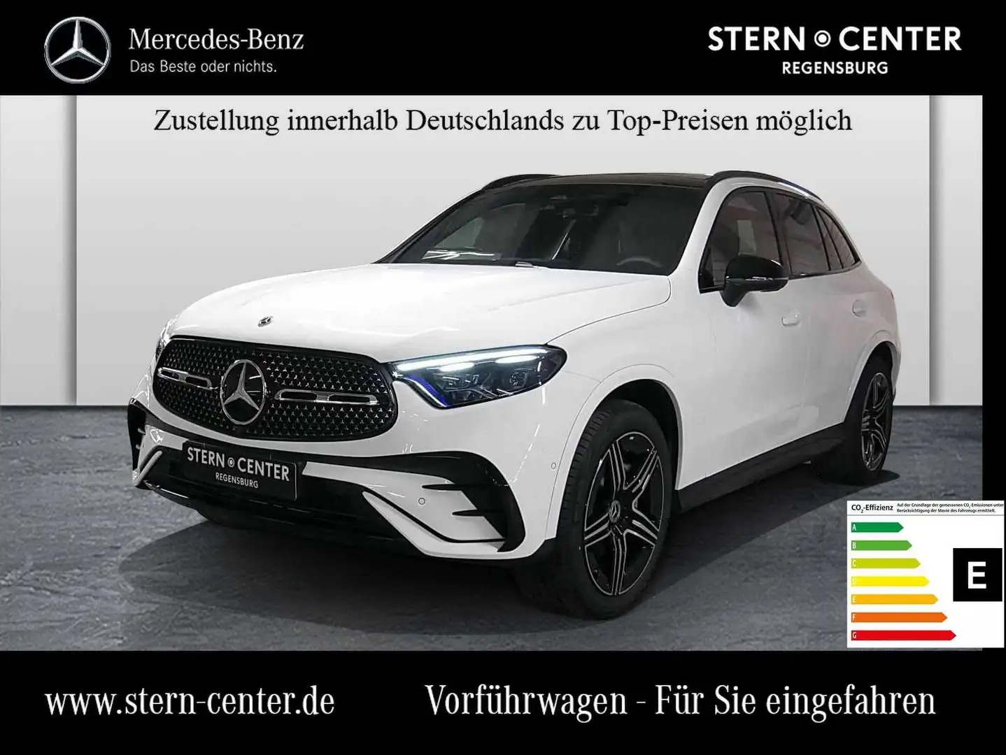 Mercedes-Benz GLC 300 d 4MATIC AMG MBUX Night Ambiente LED SHD Weiß - 1