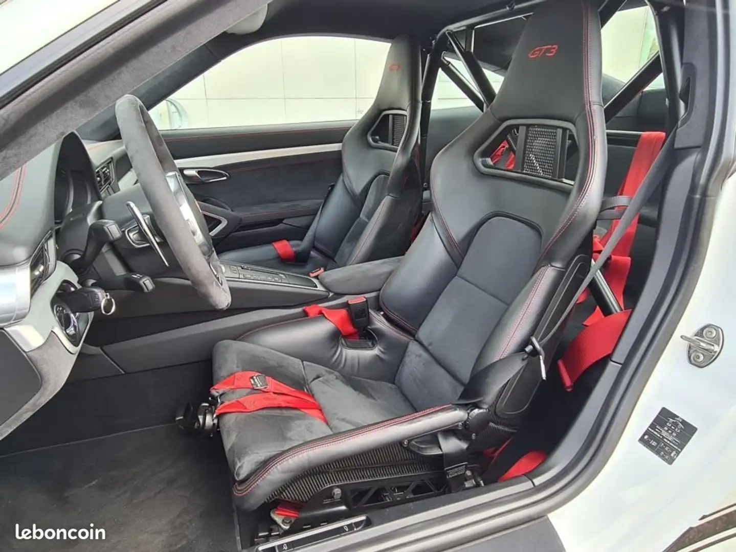 Porsche 911 TYPE 991.1 3.8 475 GT3 PDK CLUBSPORT FRANCAISE APP Blanc - 1