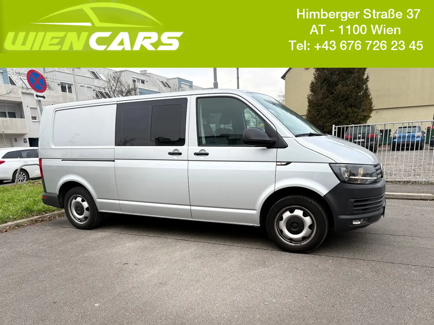 Volkswagen T6 DoKa-Kasten 2.0 TDI LR 4MOTION*NAVI*KAMERA Grau - 1