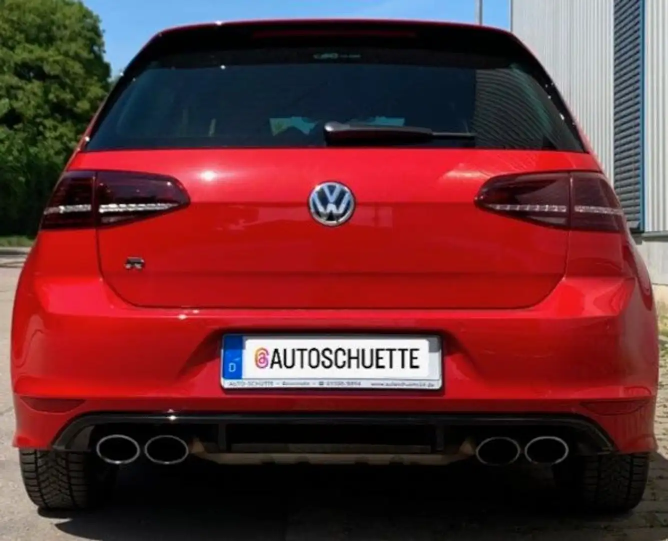 Volkswagen Golf VII  R 4Motion Schalter 3türer  2.Hd Rood - 2
