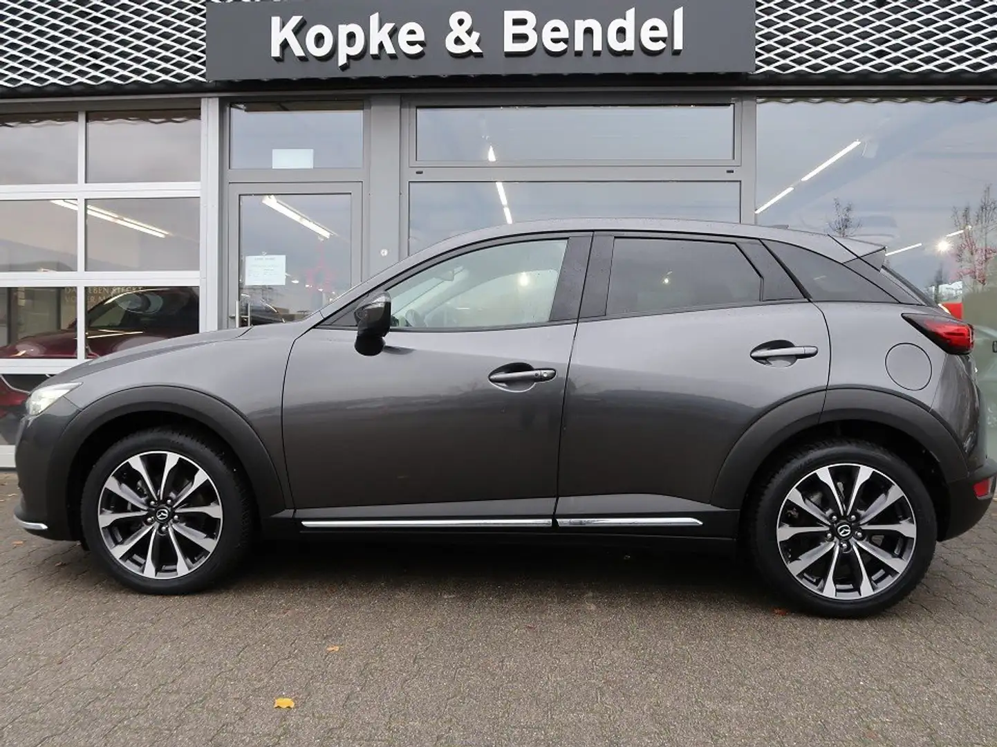 Mazda CX-3 *Vollausstattung*wie Jahreswagen*Scheckheft* Sport Сірий - 2