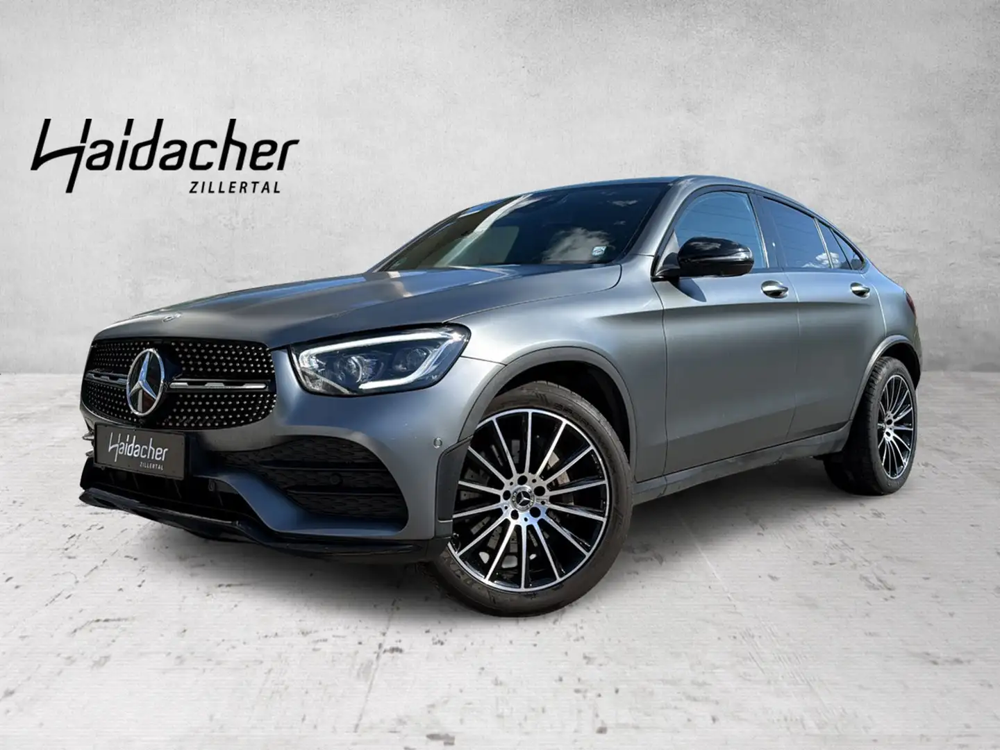 Mercedes-Benz GLC 220 d Coupé 4MATIC Aut. Gris - 2