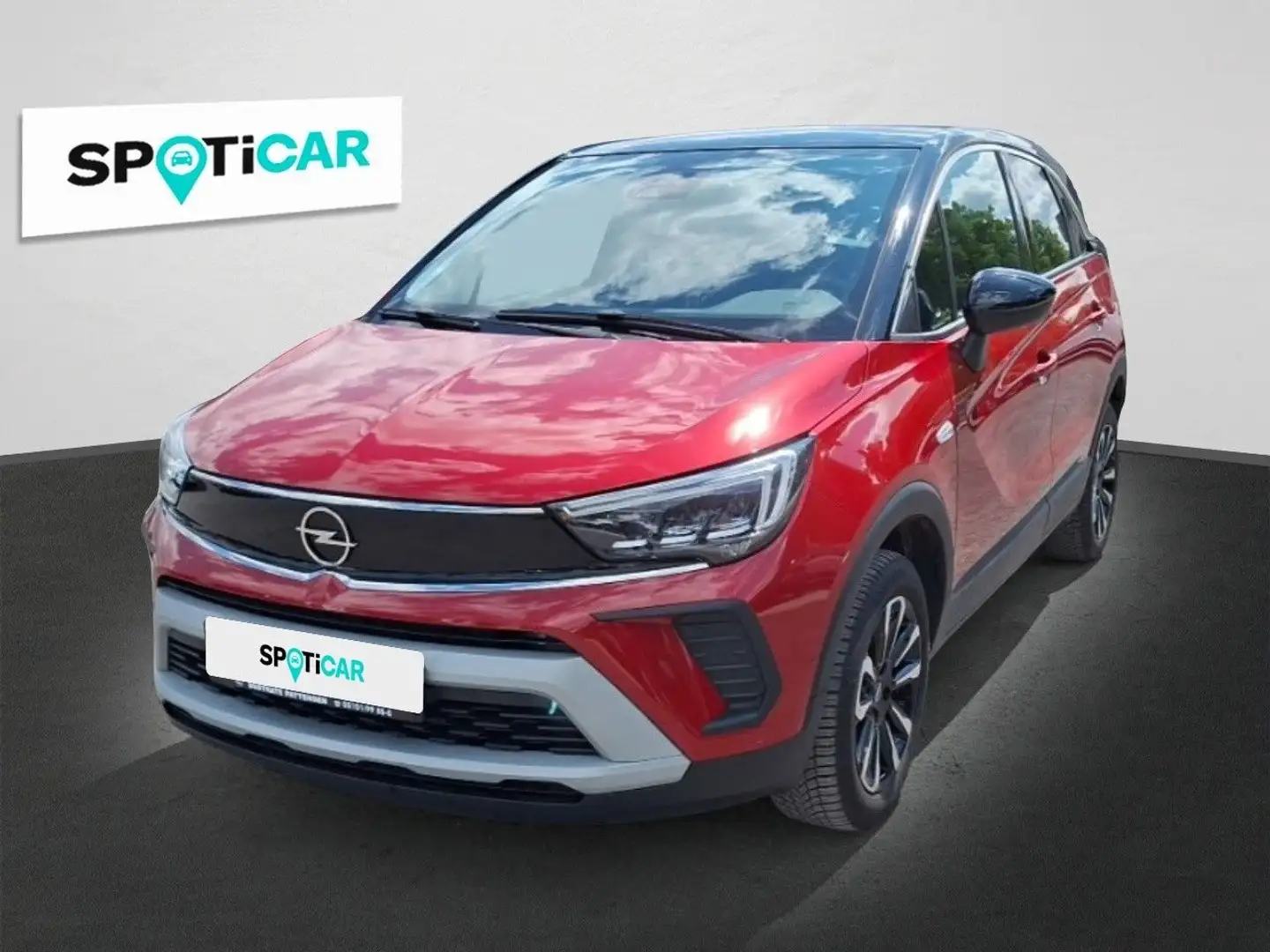Opel Crossland X Crossland Elegance 1.2 Turbo Automatik, Navi,RFK Rot - 1