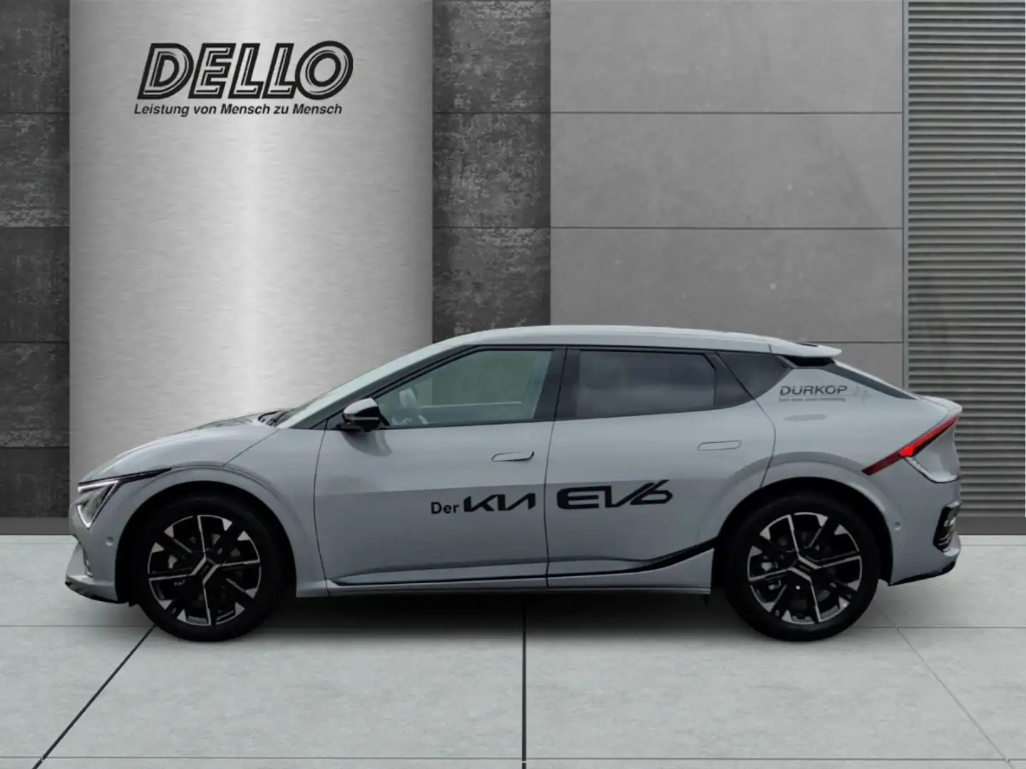 Kia EV6 84 kWh GT-Line AWD Assistenz-Plus Wärmepumpe Sound Grau - 2