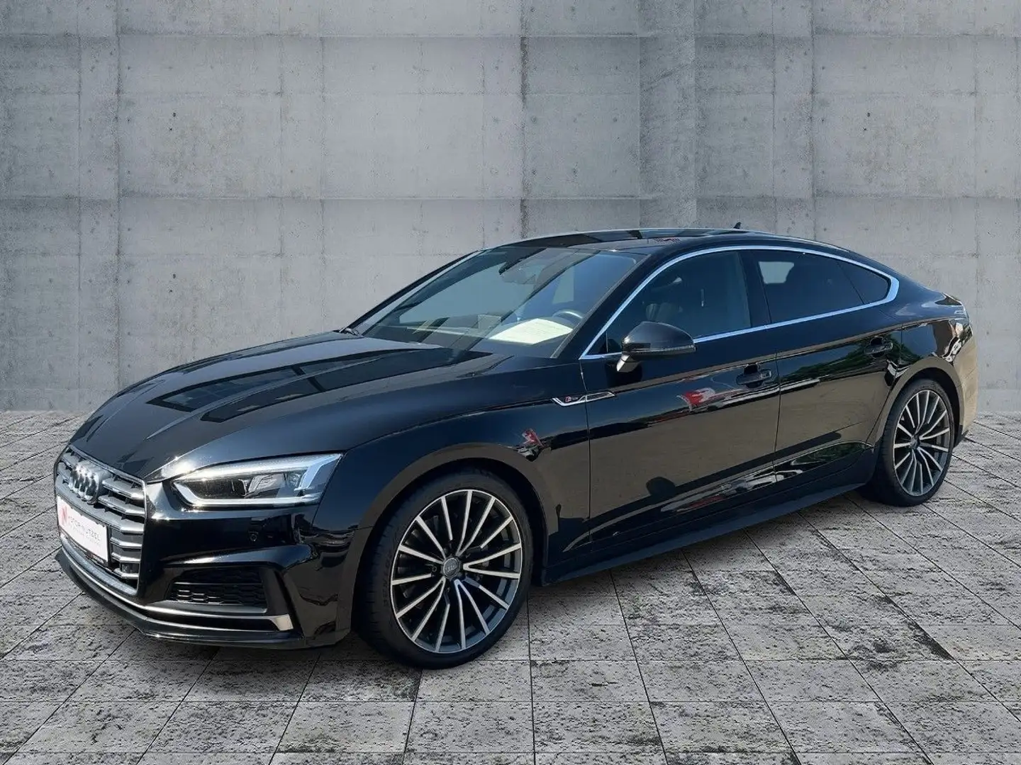 Audi A5 2.0 TDI S-TR S-LINE LED+RFK+SHZ+GRA Schwarz - 2