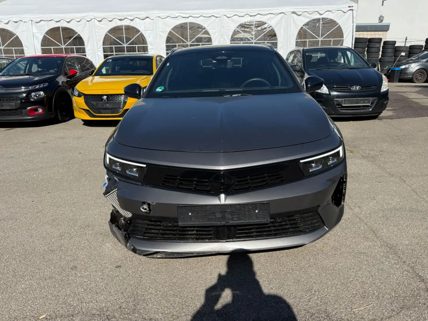 Opel Astra L Sports Tourer GS Line,Klima,Pano,Voll Gris - 2