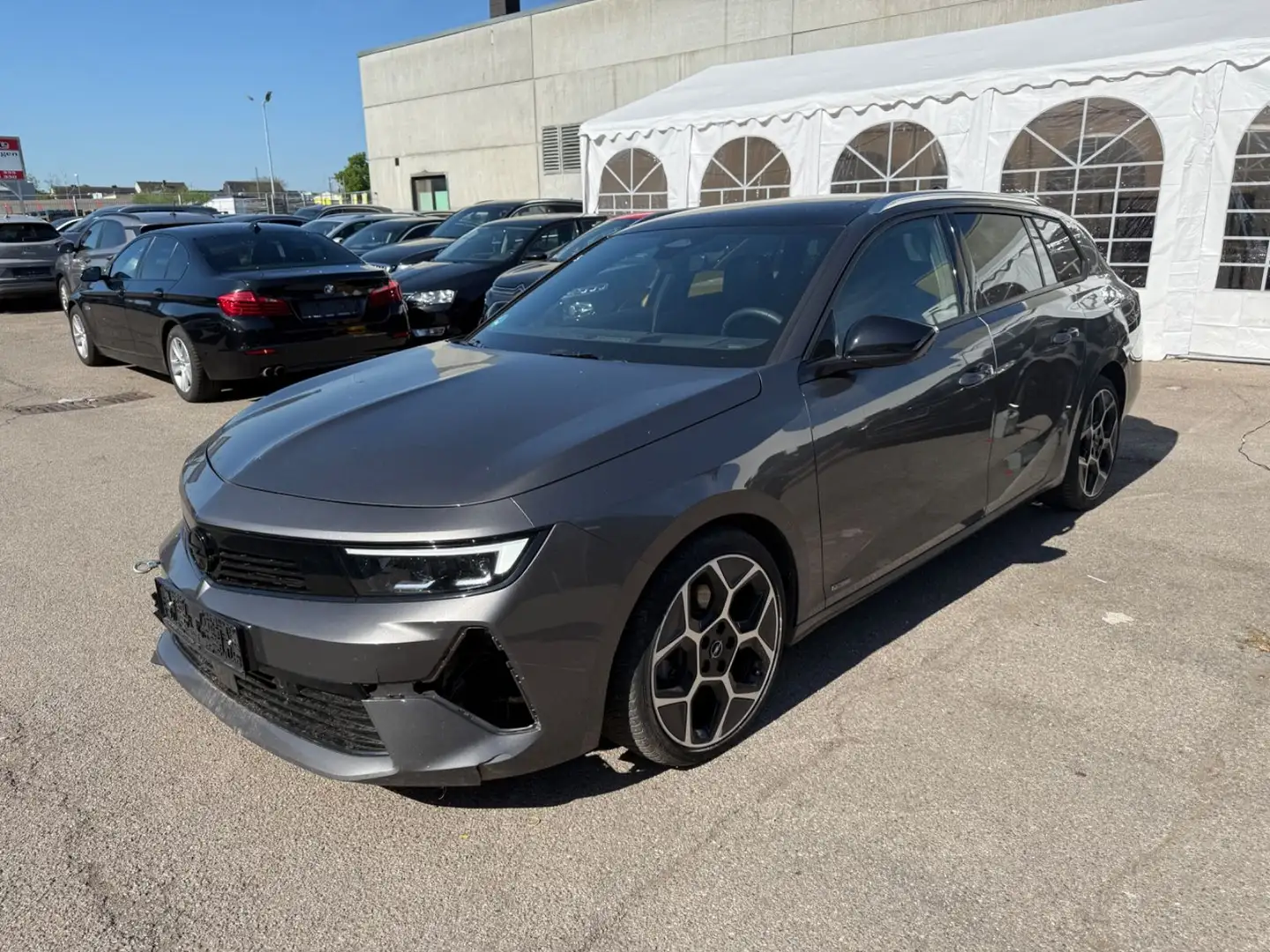 Opel Astra L Sports Tourer GS Line,Klima,Pano,Voll Gris - 1
