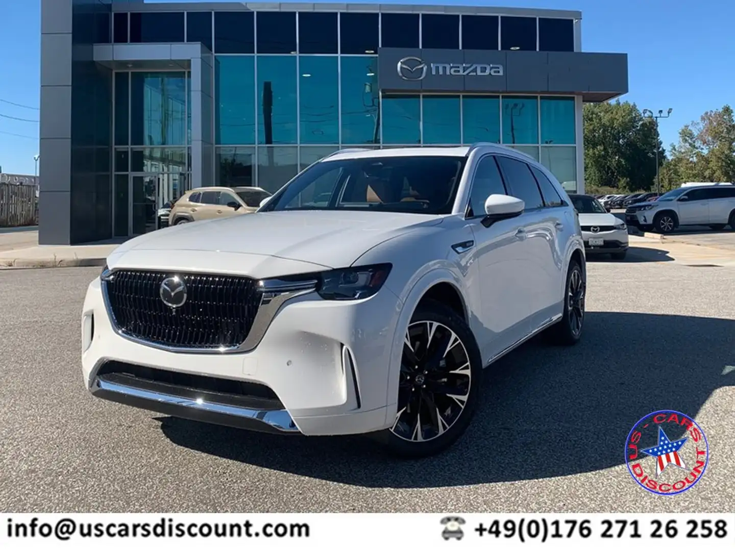 Mazda 2025 CX-90 M HYBRID INLINE 6 TURBO SIGNATURE Blanc - 1