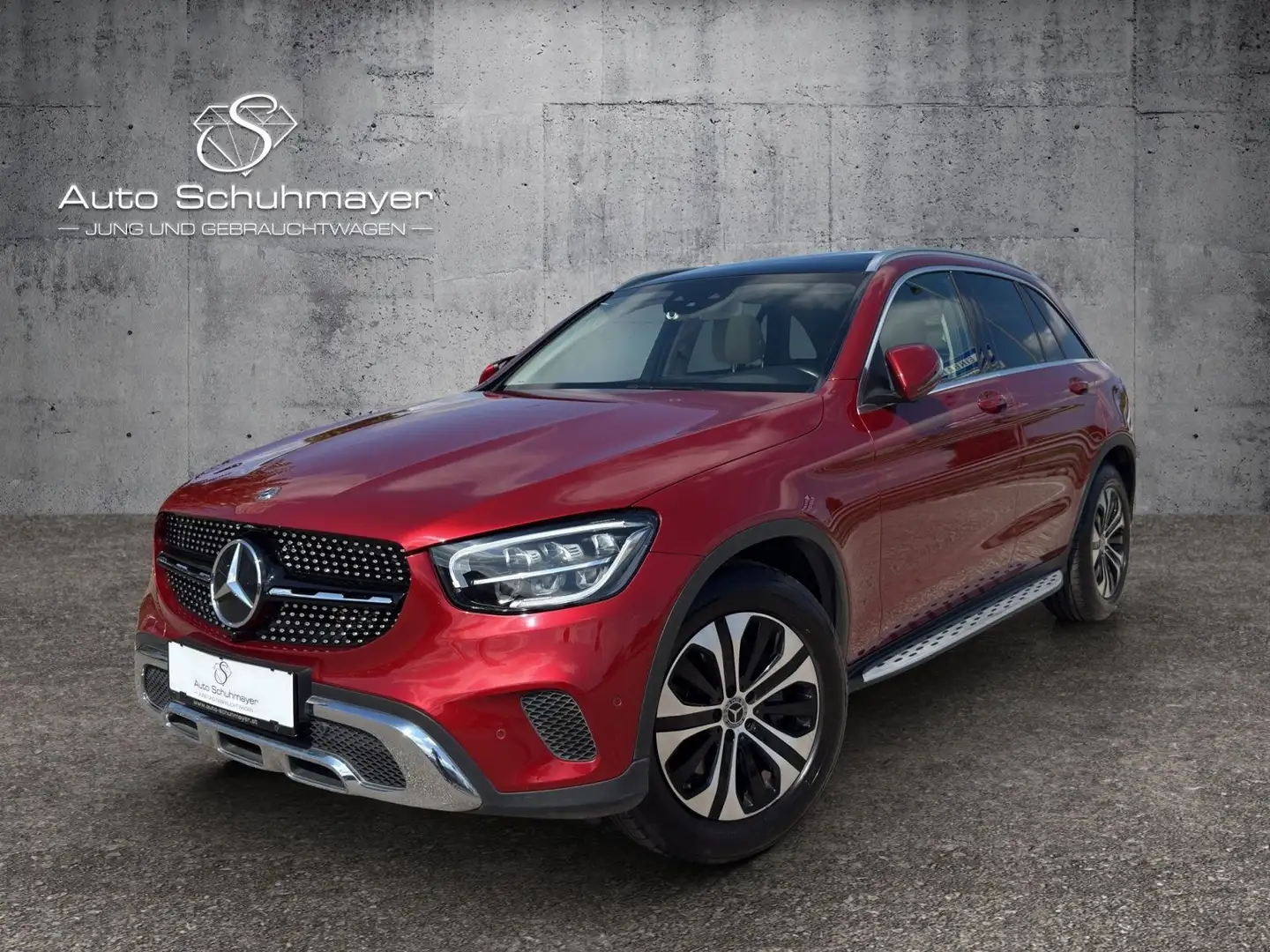 Mercedes-Benz GLC 200 4MATIC Aut. Rot - 1