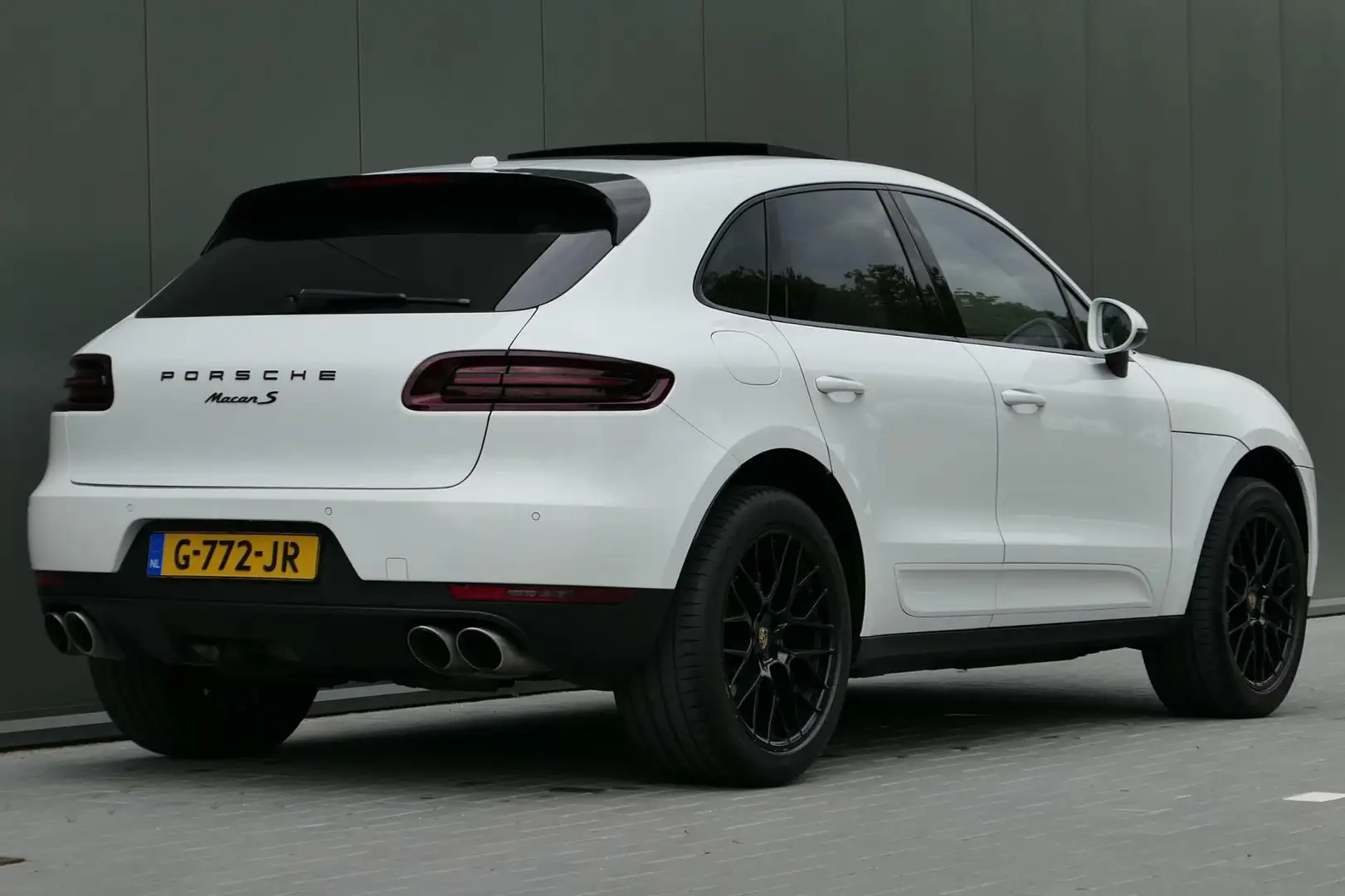Porsche Macan 3.0 S Sport Chrono Panorama Memory Trekhaak Wit - 2