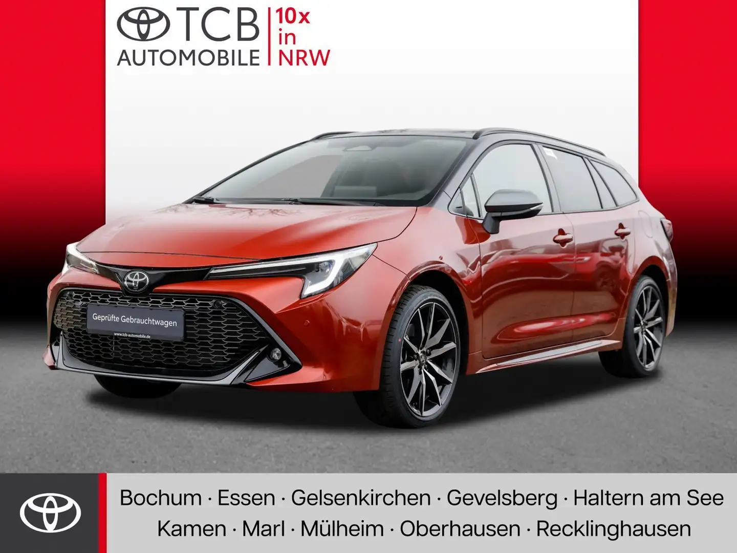 Toyota Corolla TS 2.0 Hybrid GR Sport Technik-P. NAVI KLIMA ALU BT ANDROID APPLE VSC Orange - 1