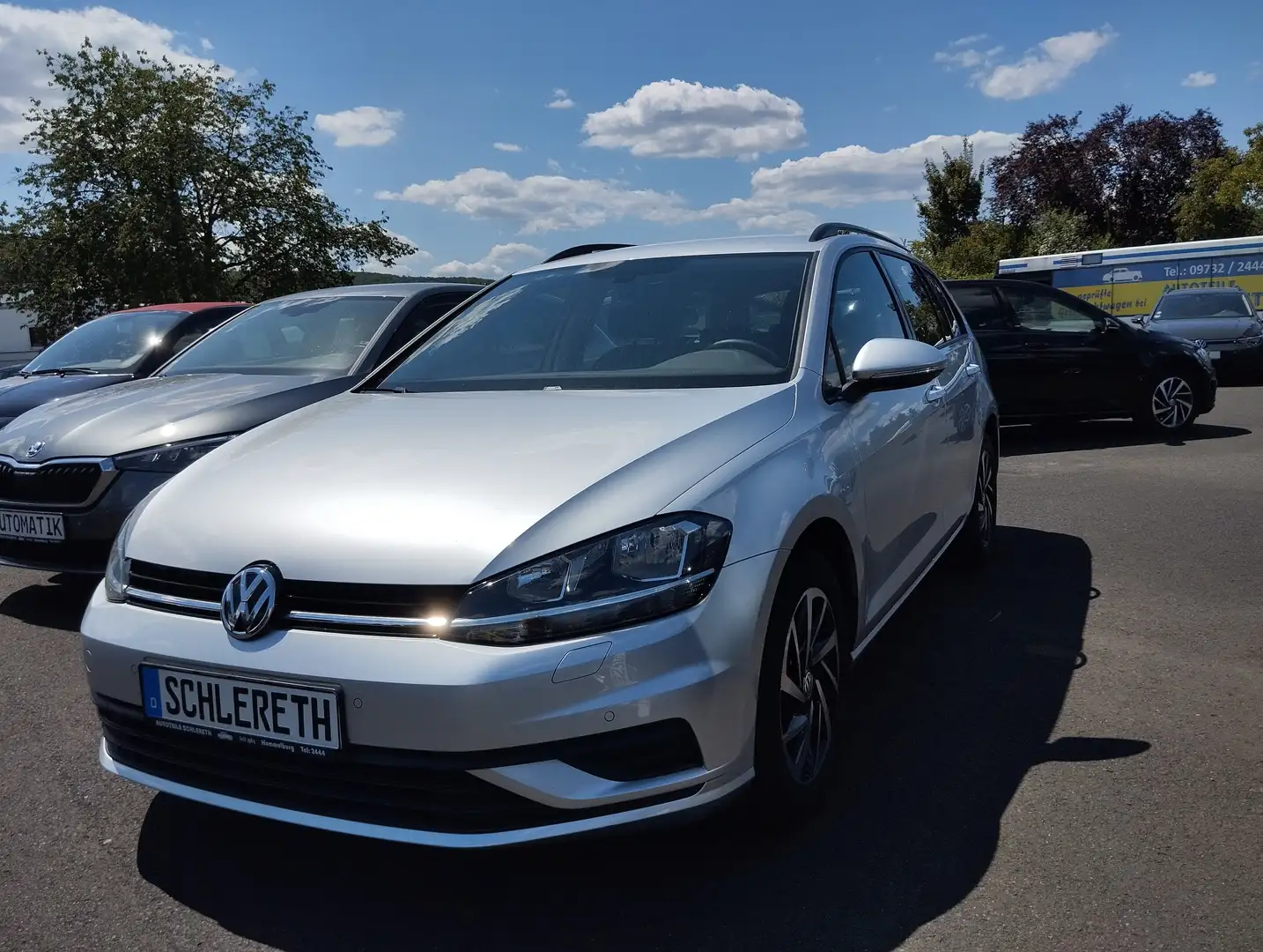 Volkswagen Golf Variant Trendline BMT, 1. Hand, HU+AU NEU, viele Extras Argent - 1