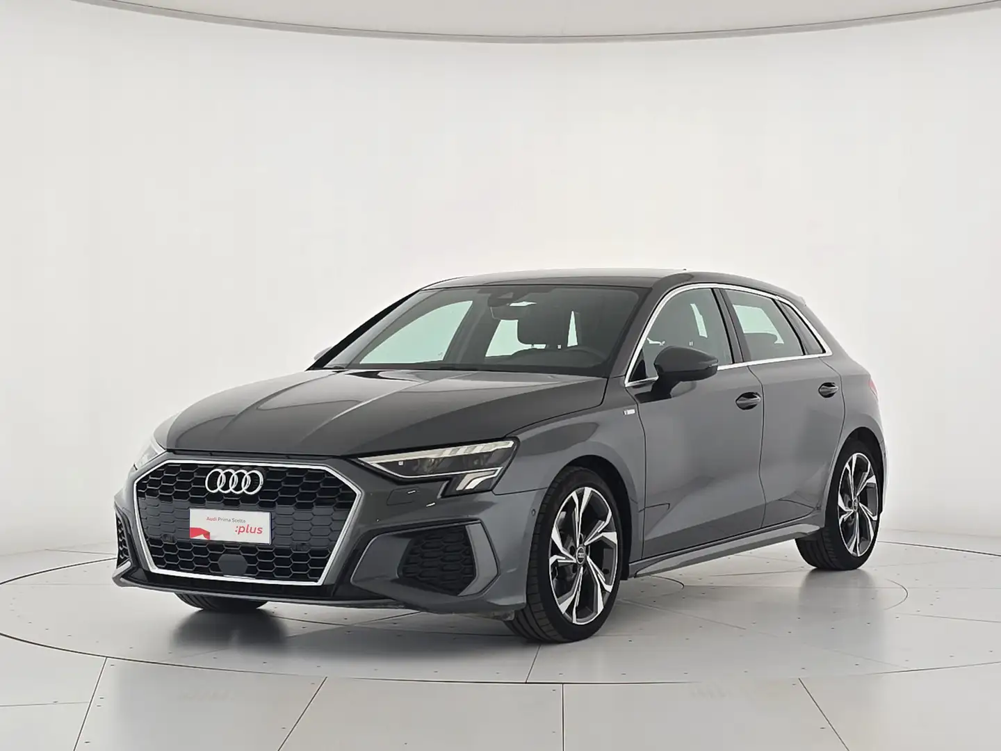 Audi A3 sportback 30 1.0 tfsi mhev s line edition s-tronic Grigio - 1