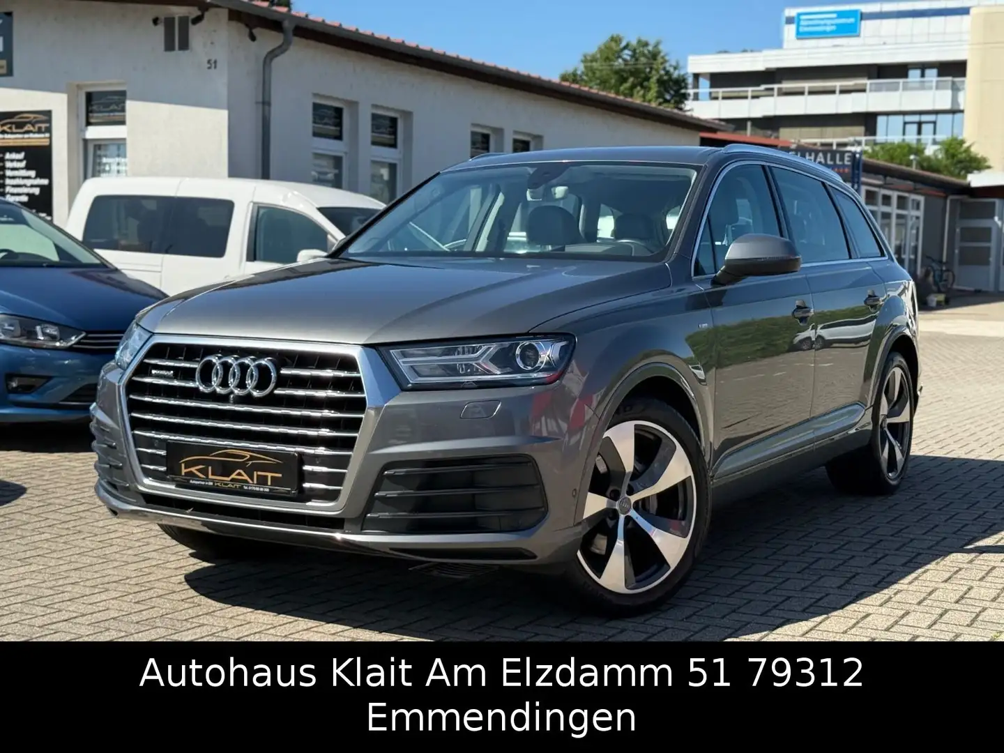 Audi Q7 3.0 TDI quattro S-Line Luftfederung Grau - 1
