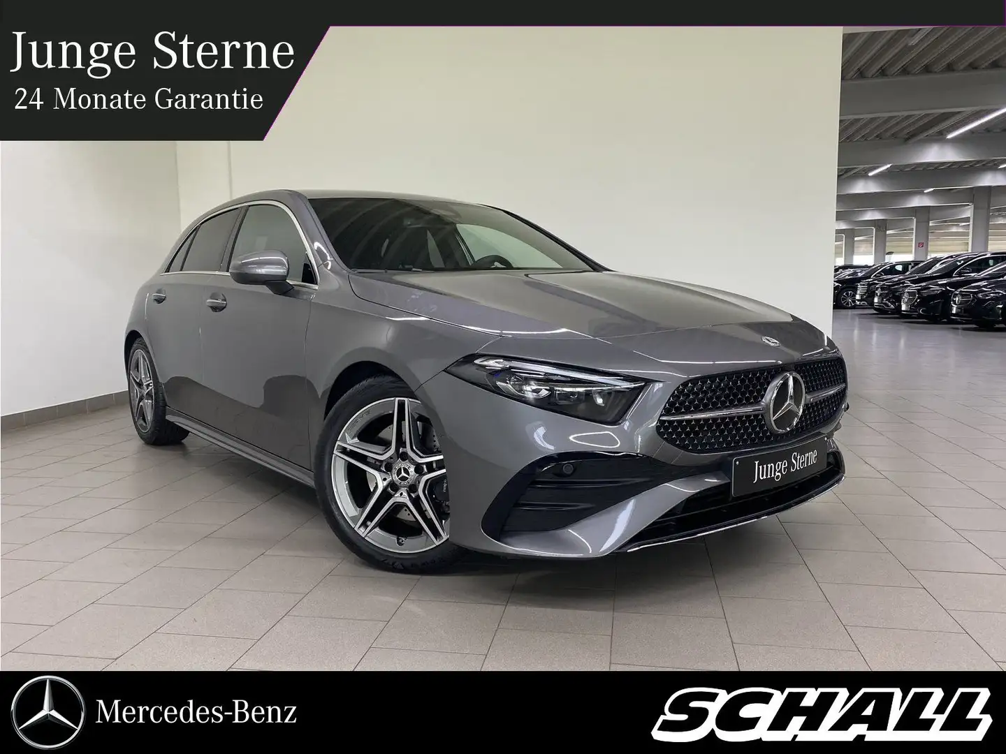 Mercedes-Benz A 220 4M AMG DIST+MULTIBEAM+KAMERA+KEYLESS+MEMO Grau - 1