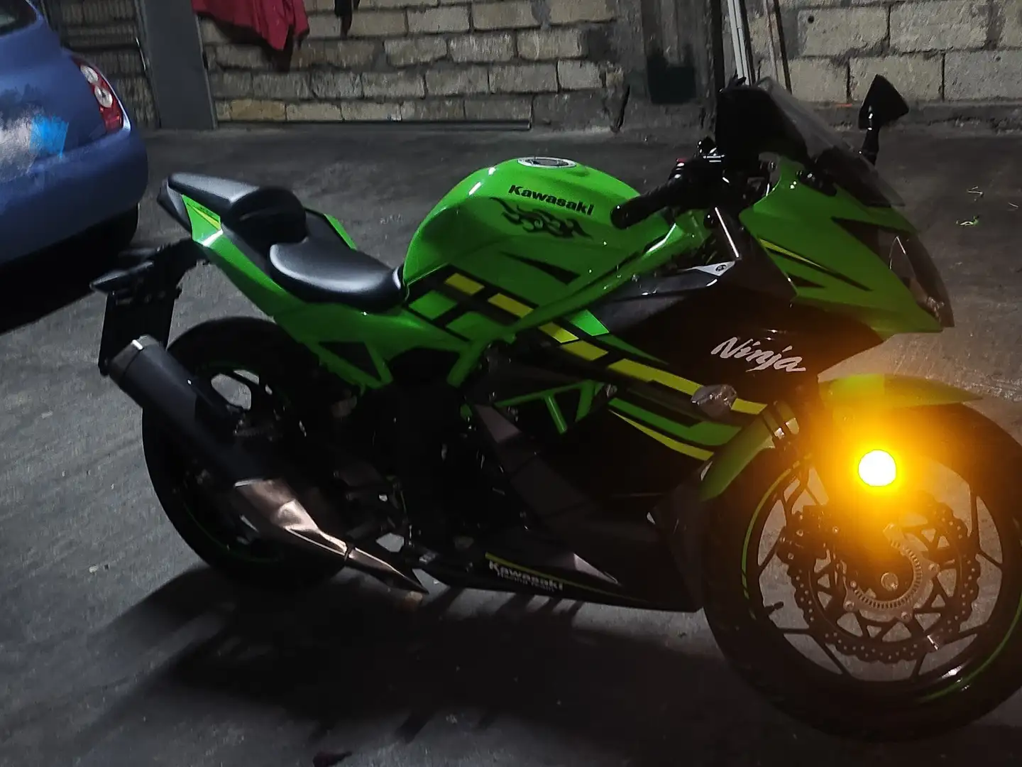 Kawasaki Ninja 125 zelena - 2