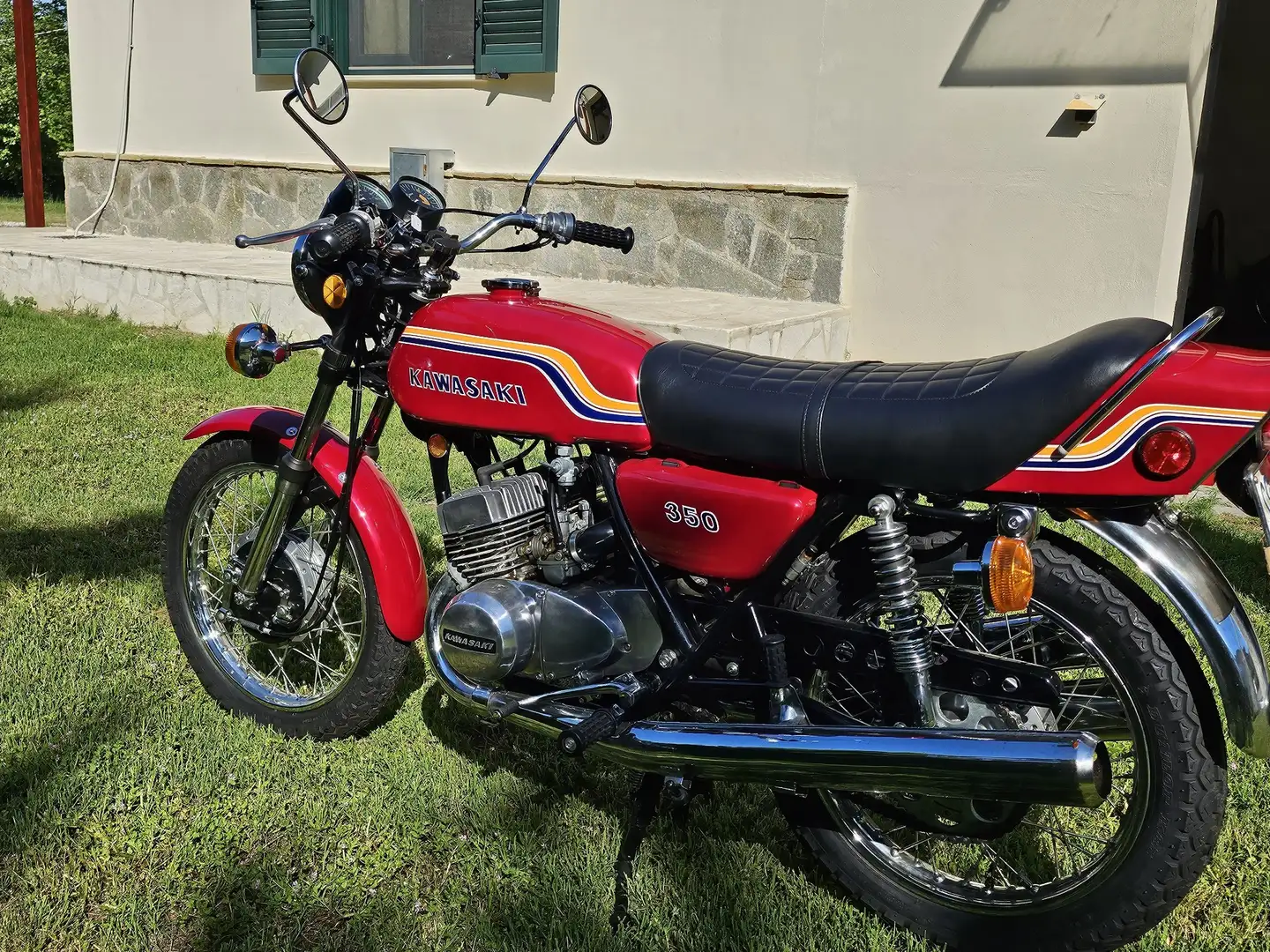 Kawasaki 350 S2 Rosso - 2