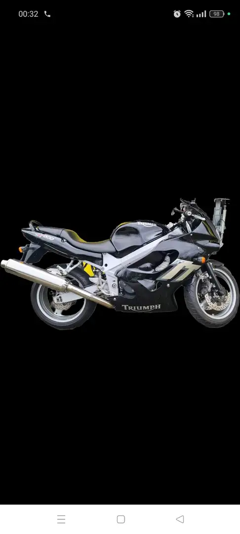 Triumph TT 600 Zwart - 2