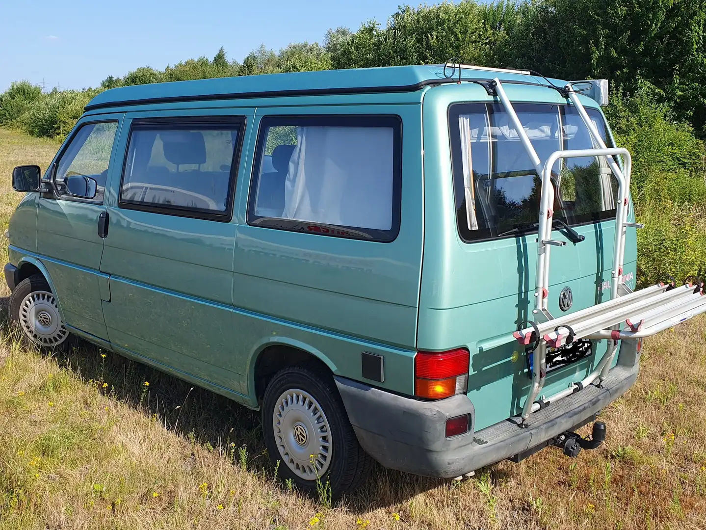 Volkswagen T4 California Coach, 1. Hd. , Solar, Hubdach, Standhzg, Küche Vert - 1