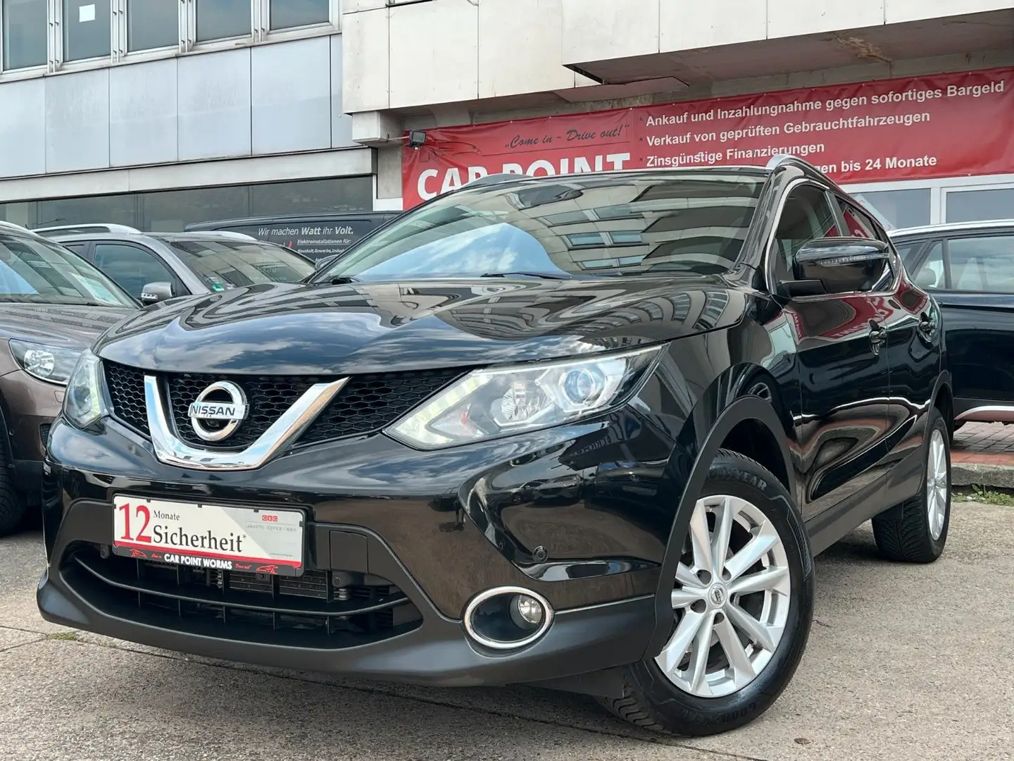 Nissan Qashqai 1.6 dCi Tekna *AUTOMATIK*360°*NAVI* Nero - 1