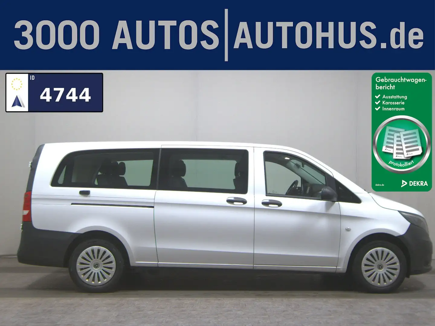 Mercedes-Benz Vito CDI Extralang 8-Sitzer Navi RFK Shz Weiß - 1