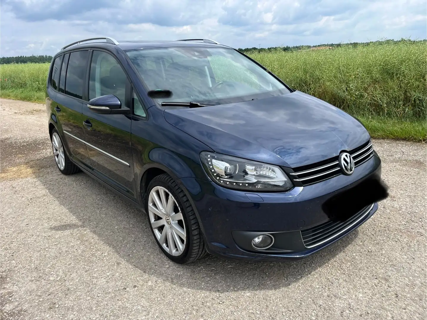 Volkswagen Touran 2.0 TDI 130kW DSG Highline 7 Sitze Blu/Azzurro - 2