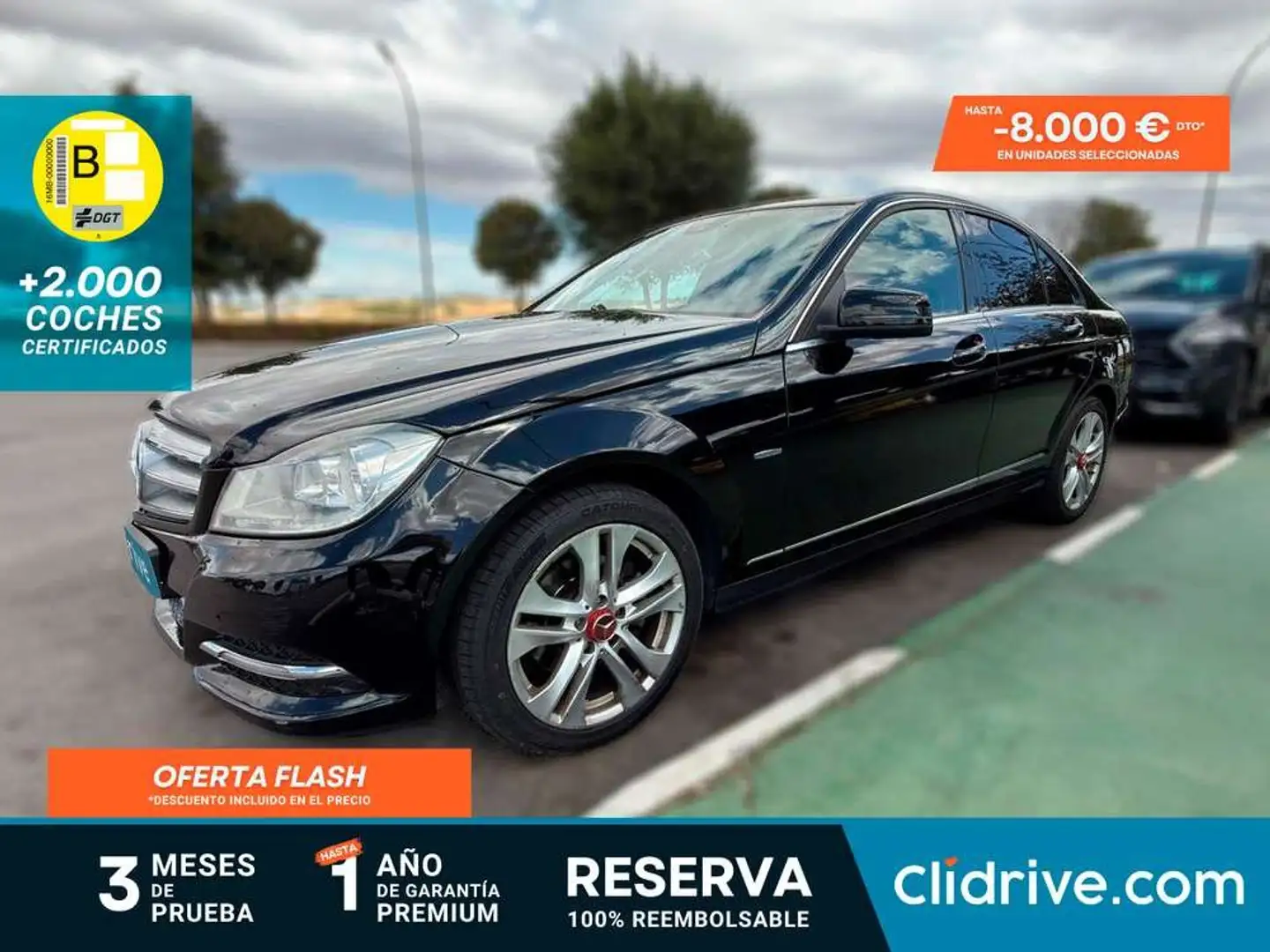 Mercedes-Benz C 220 220CDI BE Avantgarde Eco Edition Negro - 1