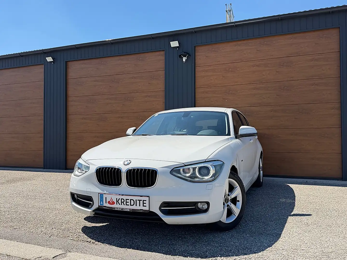 BMW 116 d Sport Efficient Dynamics Edition Weiß - 2