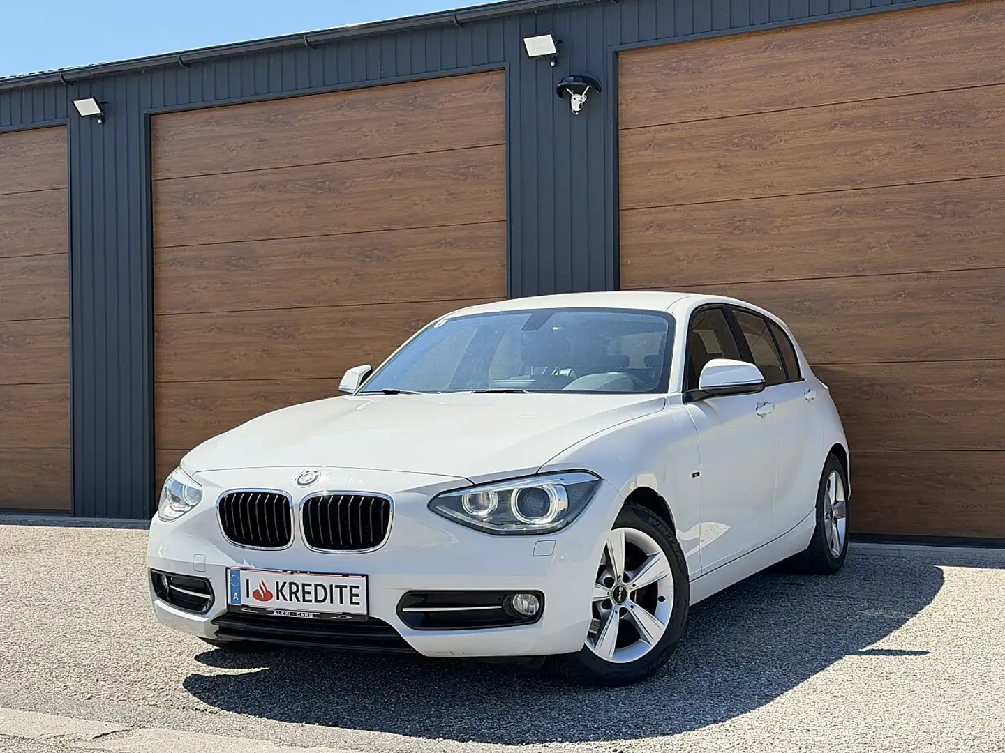 BMW 116 d Sport Efficient Dynamics Edition Weiß - 1