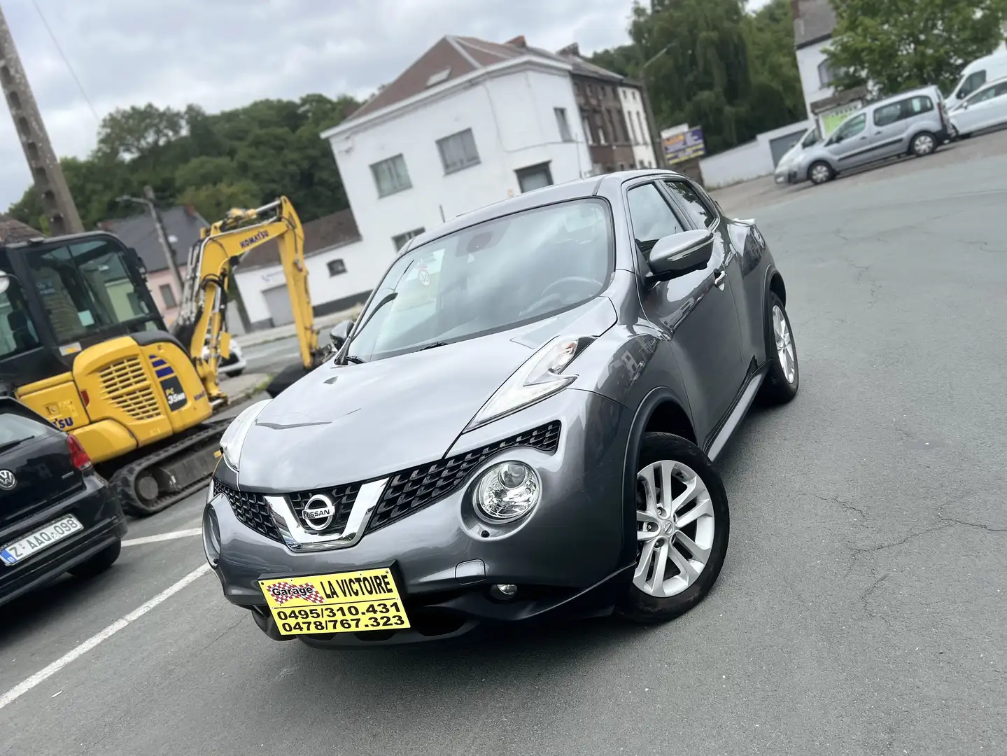 Nissan Juke 1.2 DIG-T 2WD N-Connecta Full Option Euro 6b Grijs - 1
