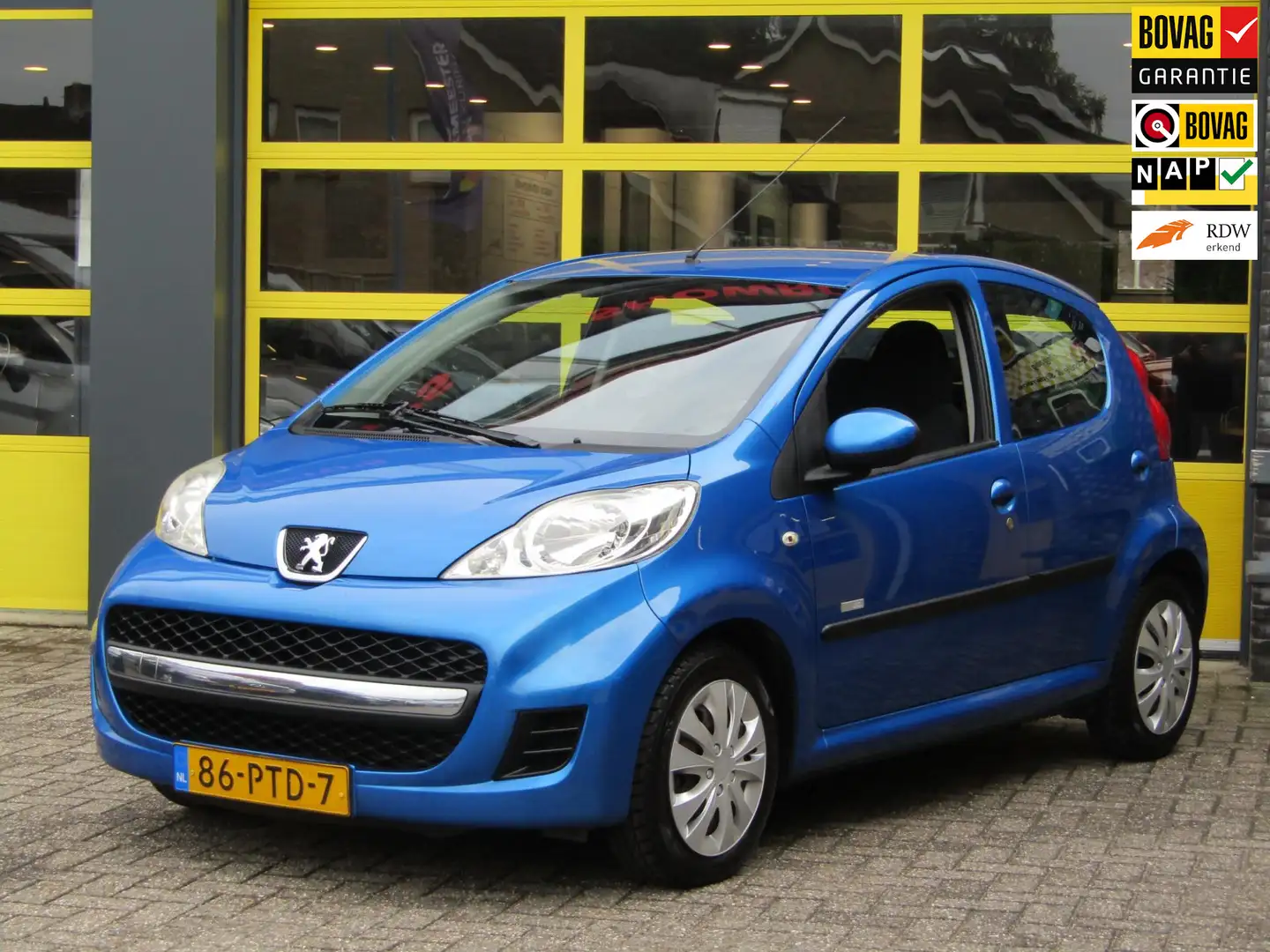 Peugeot 107 1.0-12V Millesim 200 / Apple Car Play Blauw - 1