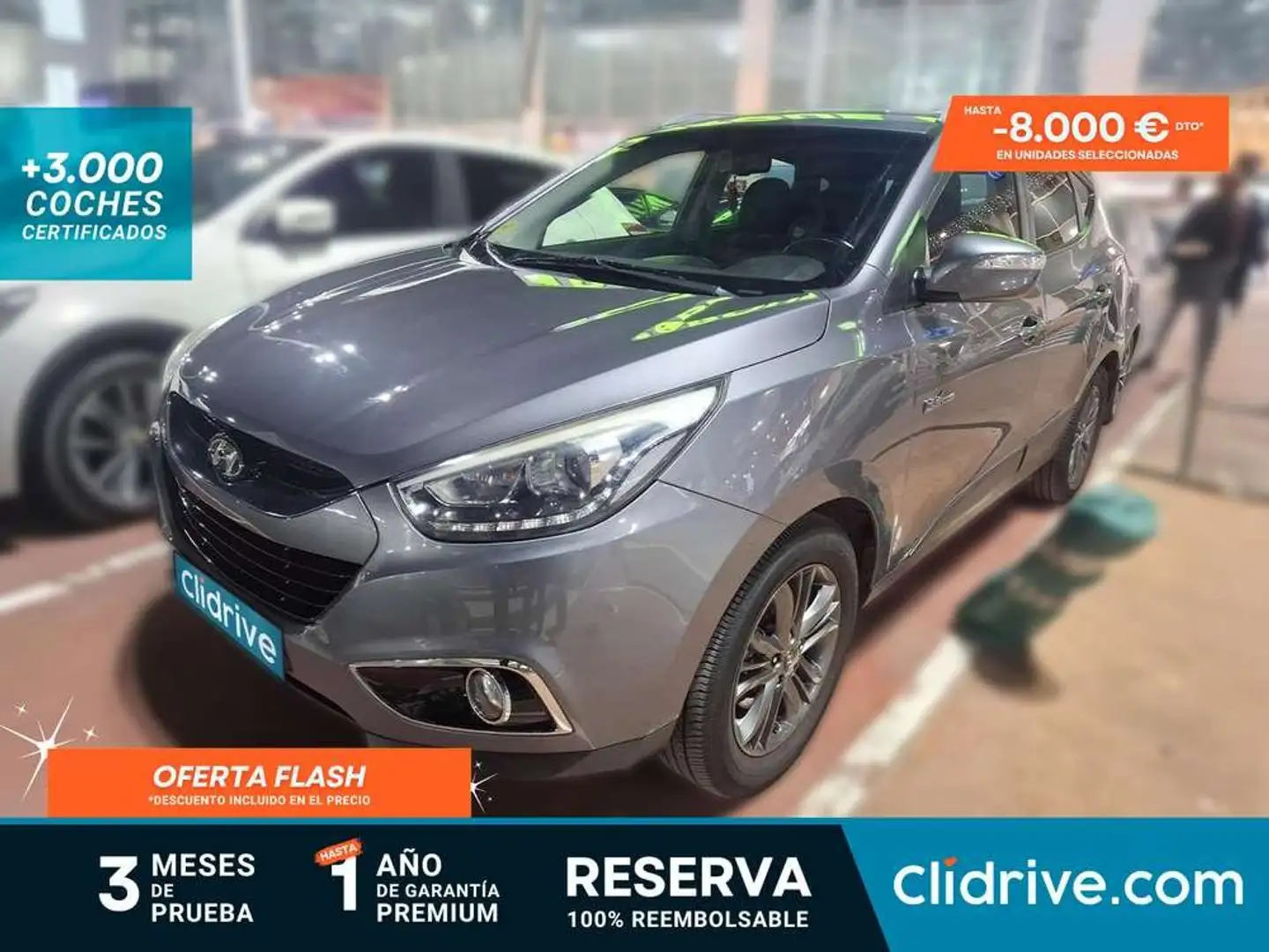 Hyundai TUCSON 1.7CRDI BD Tecno Sky 4x2 Gris - 1