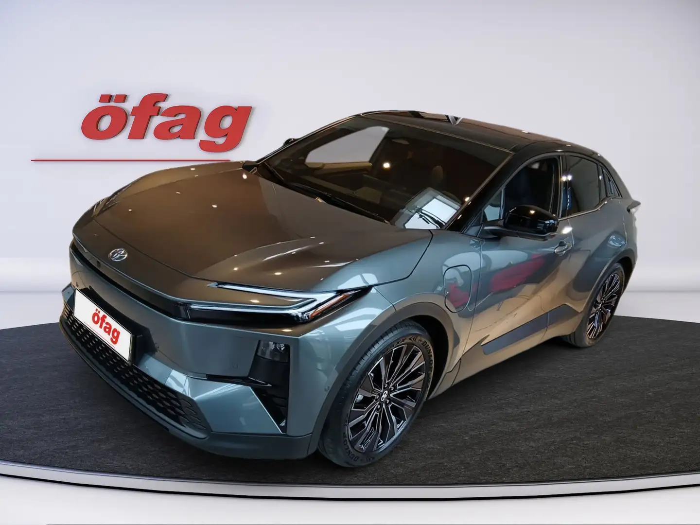 Toyota C-HR + Elektro 77kWh AWD Lounge ACC+LED+Navi+Pano Grün - 2