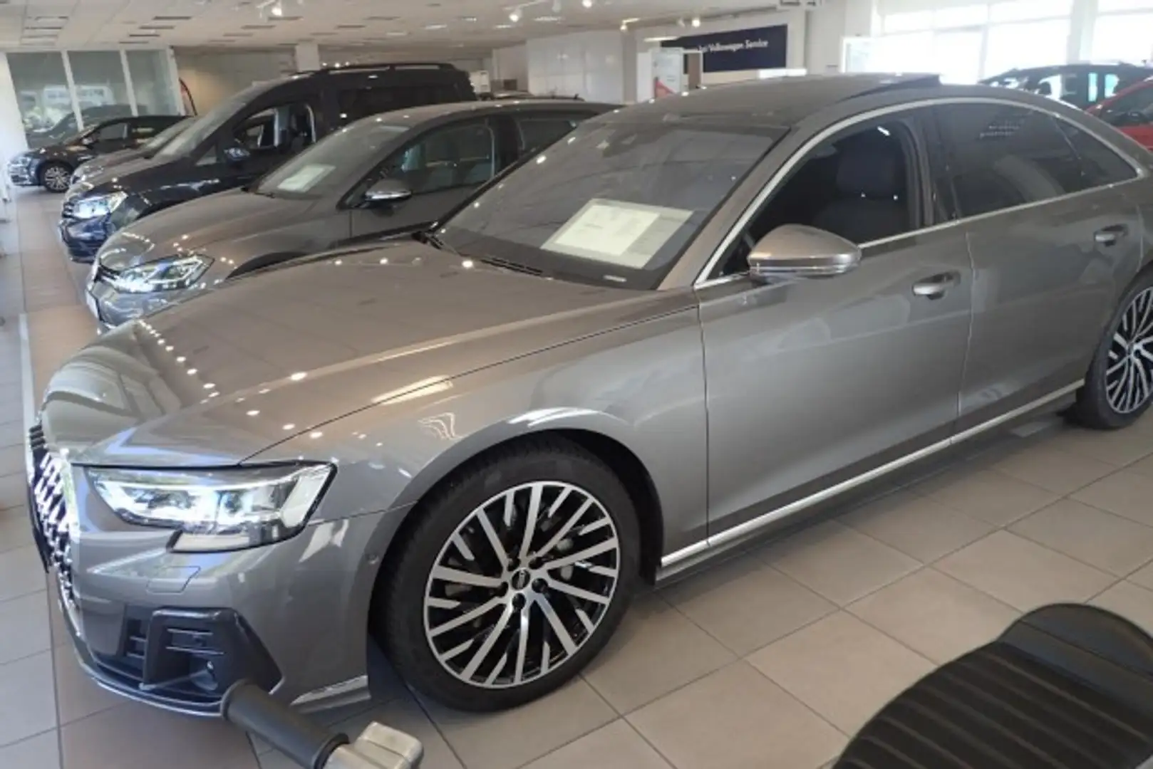 Audi A8 50 3,0 TDI quattro STANDHZ. LEDER PANO B&O Klima Grau - 1