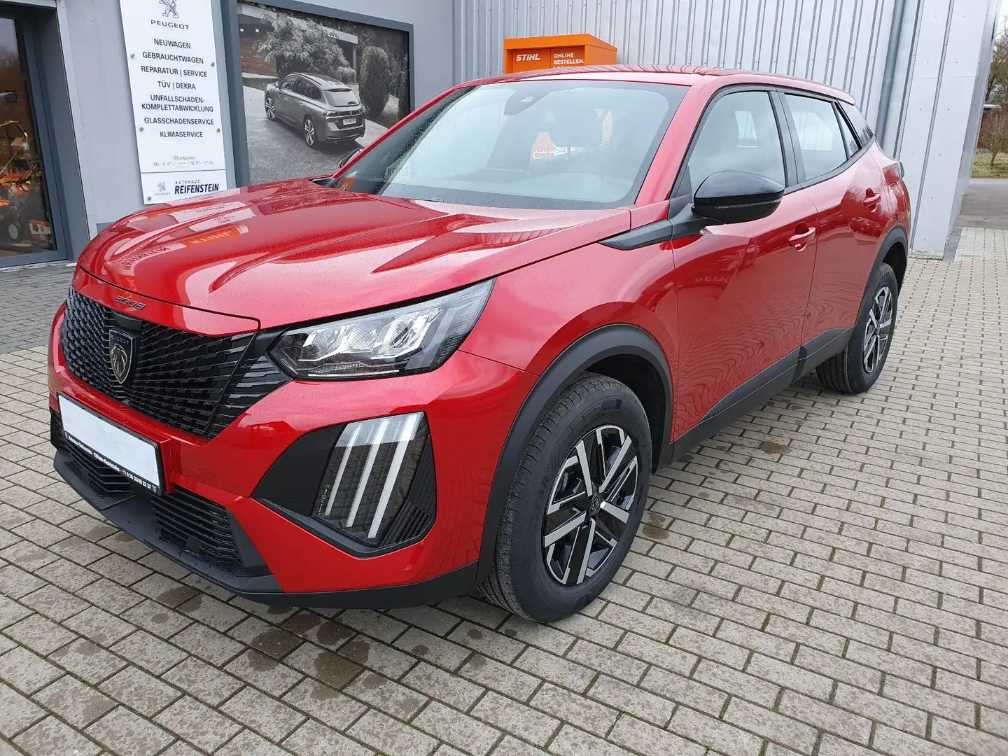 Peugeot 2008 Active 100 FACELIFT NAVI-180°KAMERA-LED-DAB Rojo - 2