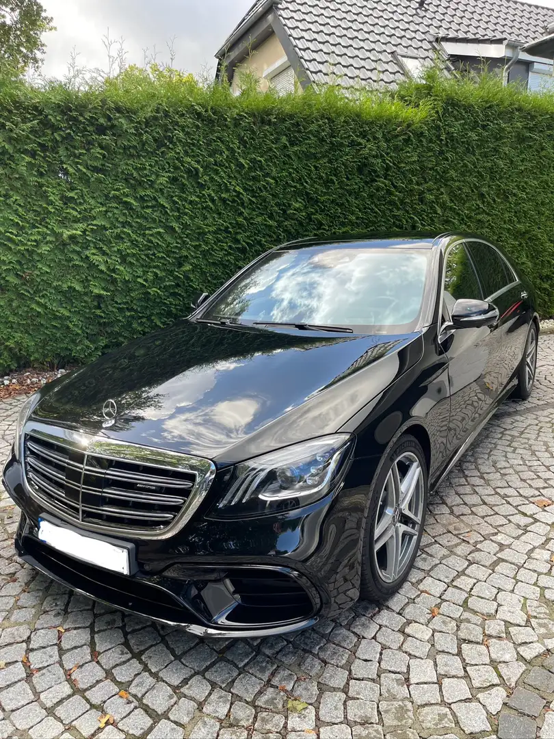 Mercedes-Benz S 63 AMG S 63 AMG 4Matic+ L abs. Voll Exkl. Junge Sterne Siyah - 1