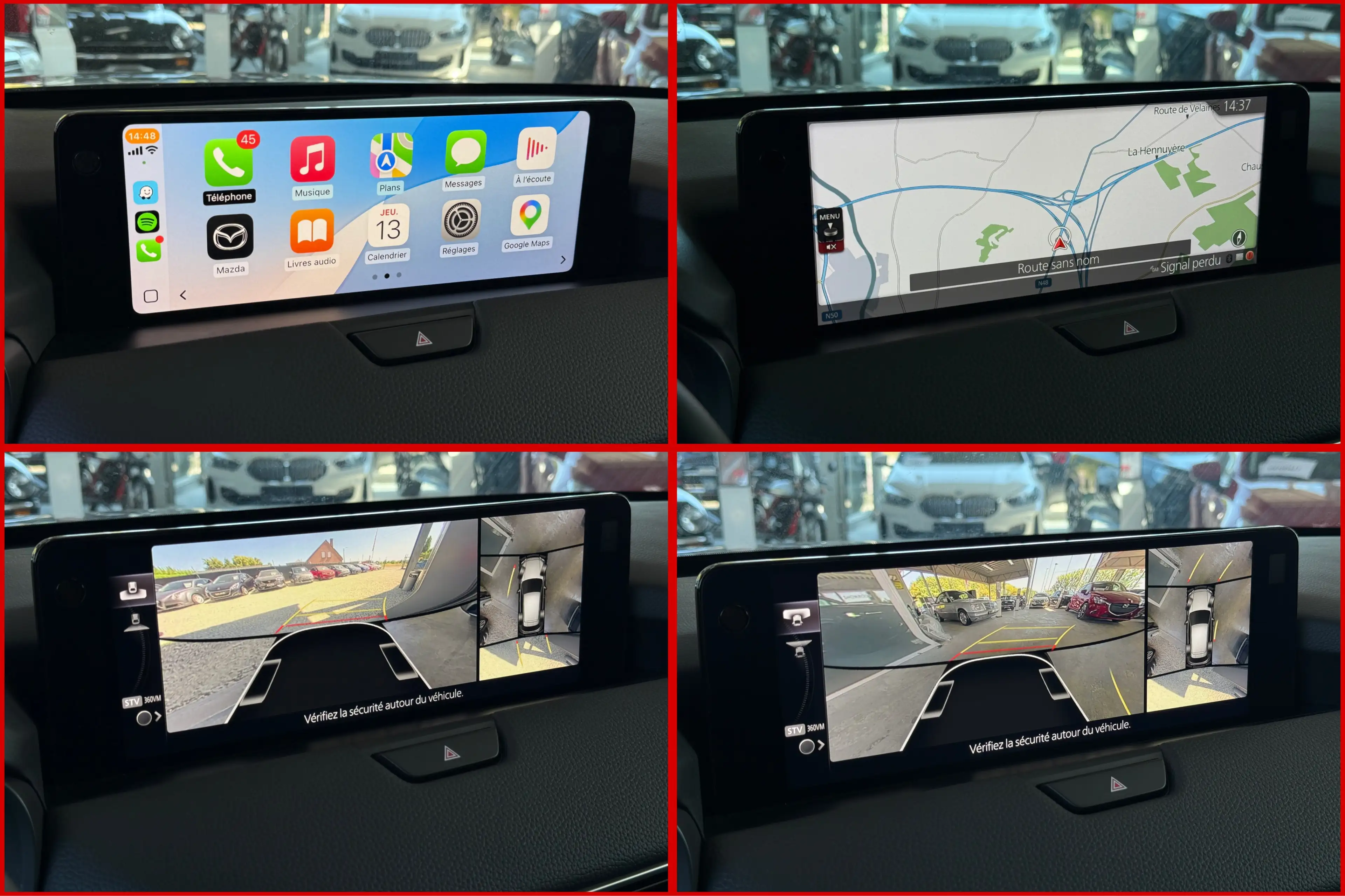 Mazda CX-60 CX-60 3.3 e-Skyactiv-D_TVA 21%_CARPLAY_CUIR_NAVI_FULLBLACK — photo 11