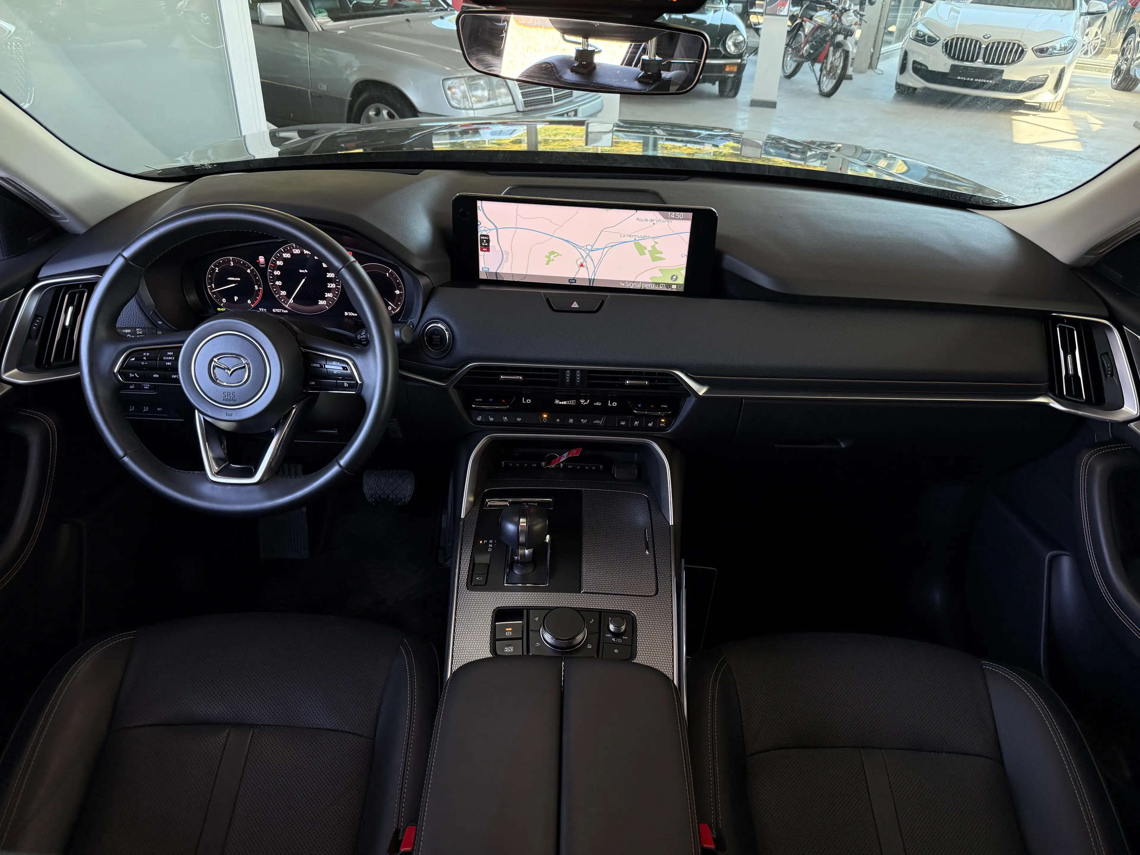 Mazda CX-60 CX-60 3.3 e-Skyactiv-D_TVA 21%_CARPLAY_CUIR_NAVI_FULLBLACK — photo 9