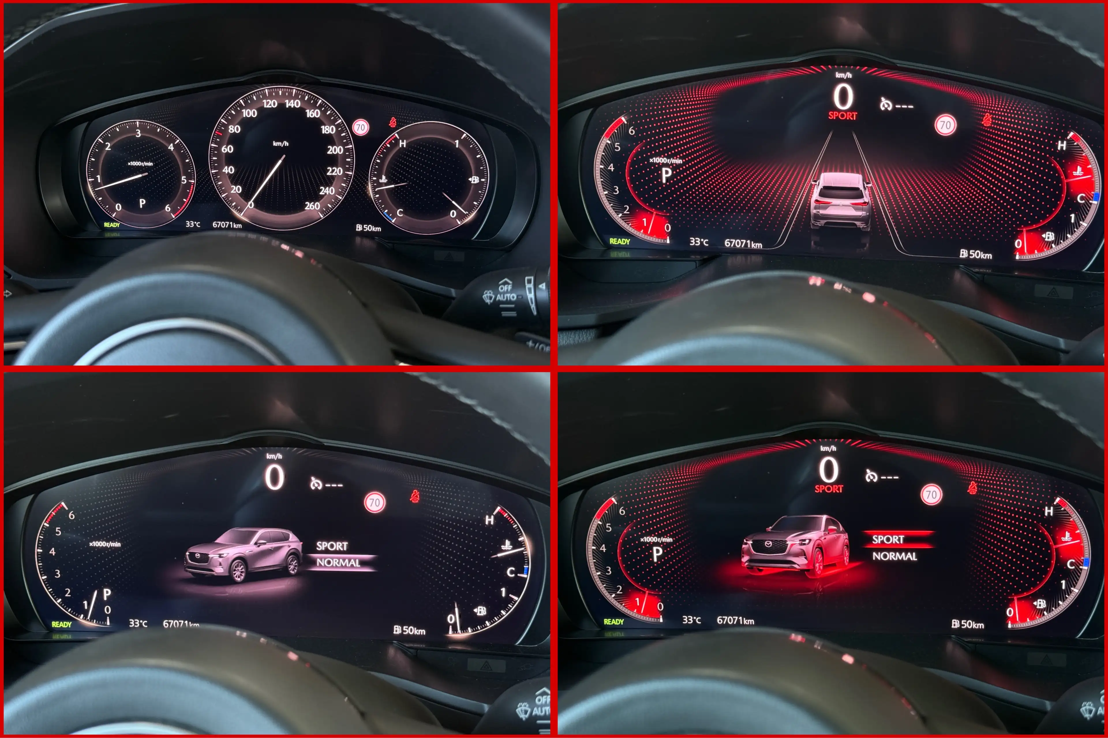 Mazda CX-60 CX-60 3.3 e-Skyactiv-D_TVA 21%_CARPLAY_CUIR_NAVI_FULLBLACK — photo 13