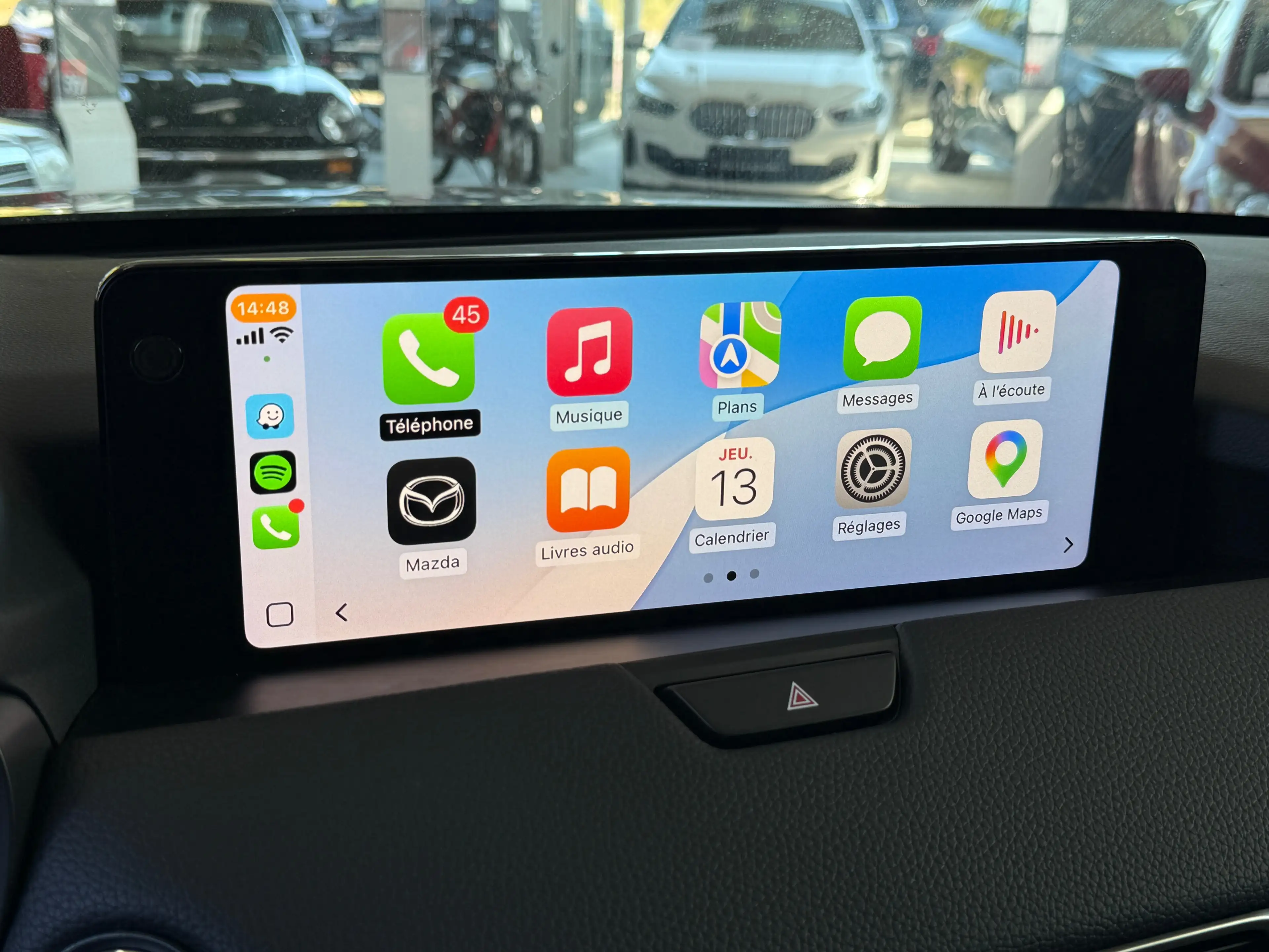 Mazda CX-60 CX-60 3.3 e-Skyactiv-D_TVA 21%_CARPLAY_CUIR_NAVI_FULLBLACK — photo 10