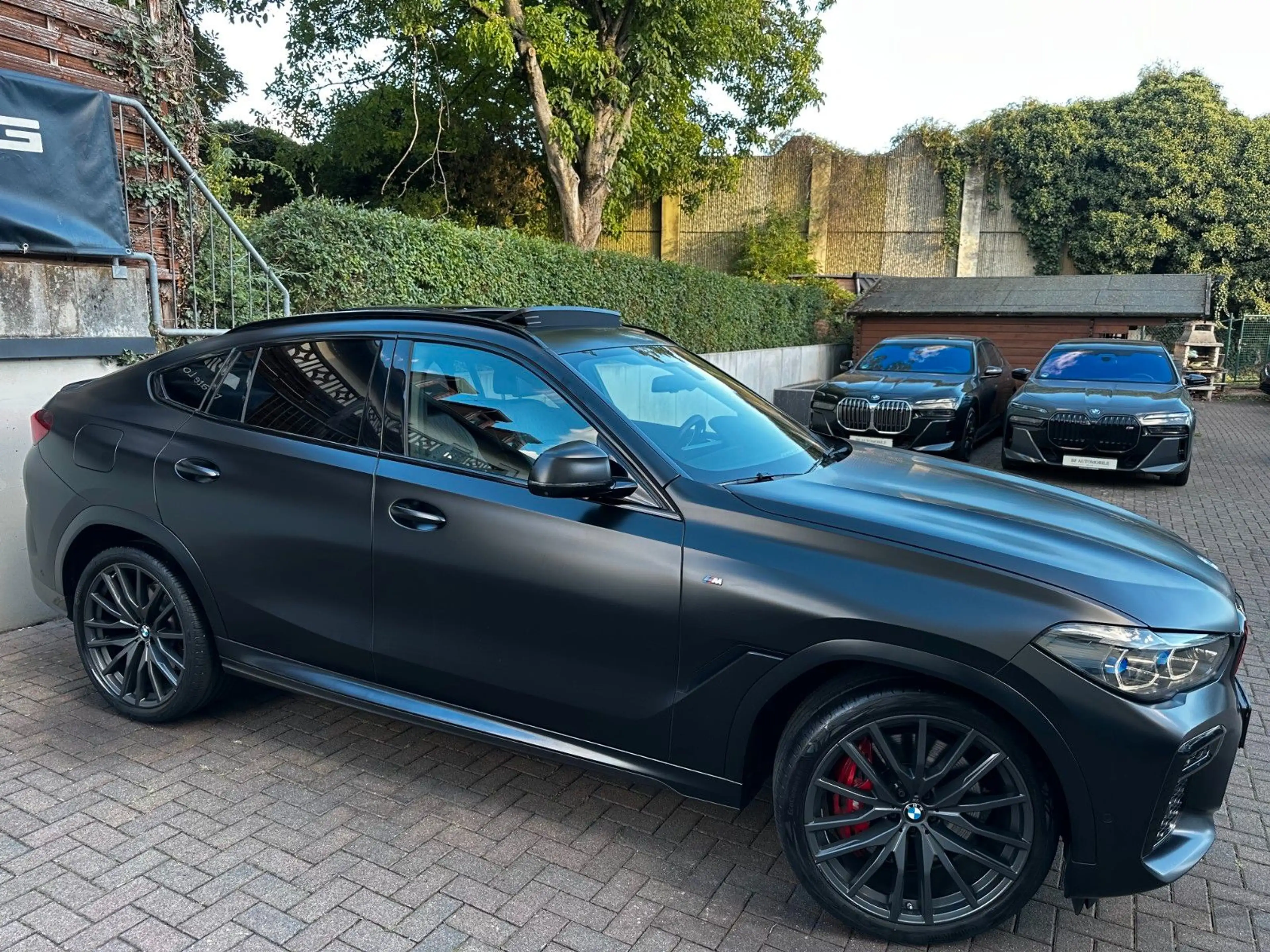 BMW X6 xDr40d M Sport Black Vermilion Edition Frozen — photo 4