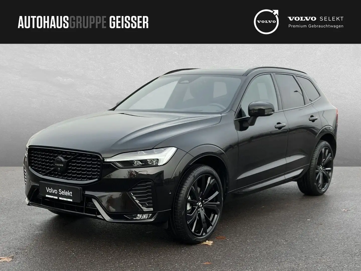 Volvo XC60 B5 AWD Black Edition Ultra ACC BLIS HUD SD Schwarz - 1