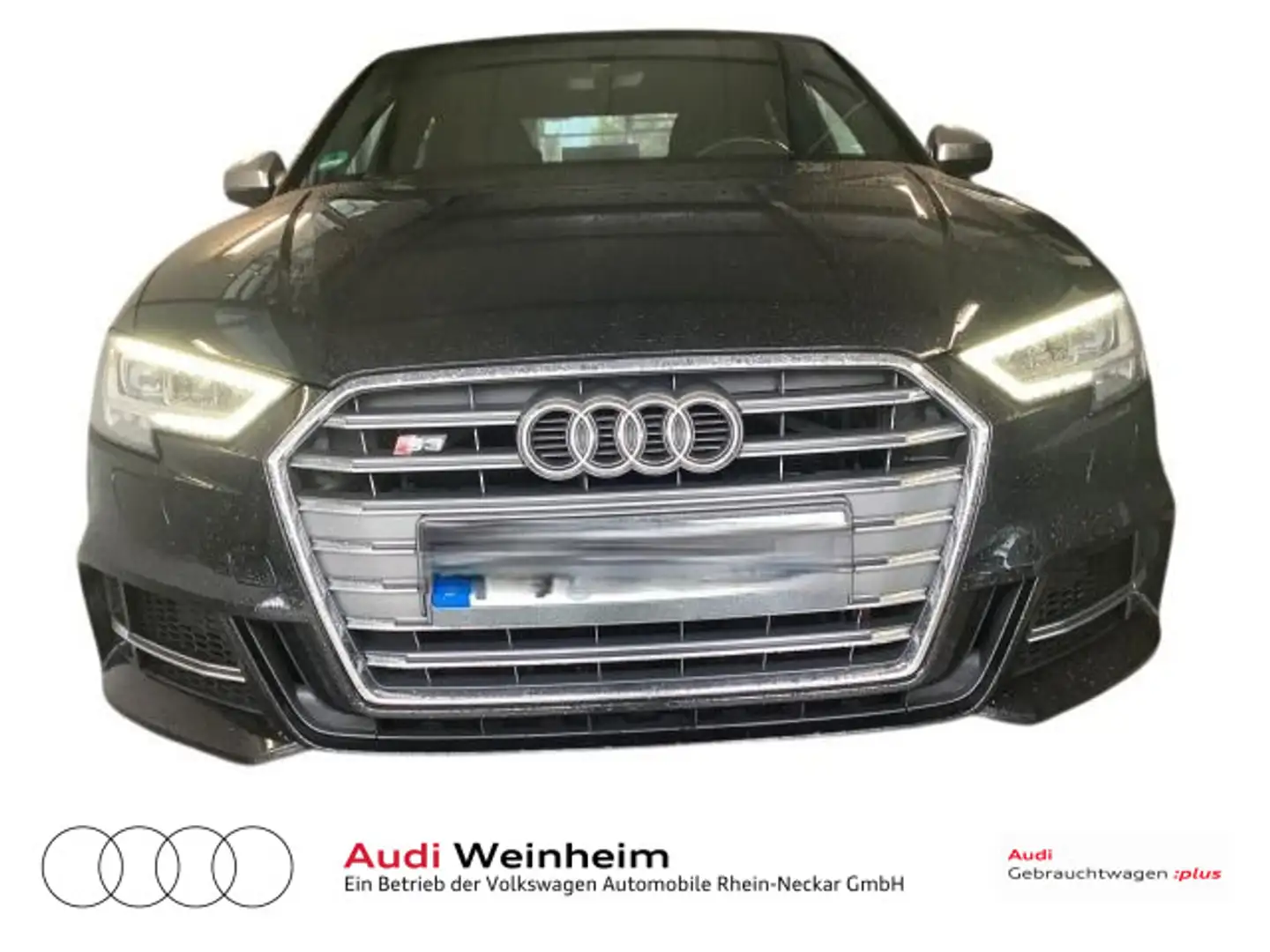 Audi S3 lim TFSI LED S-tronic Digitaltacho Navi uvm Schwarz - 2
