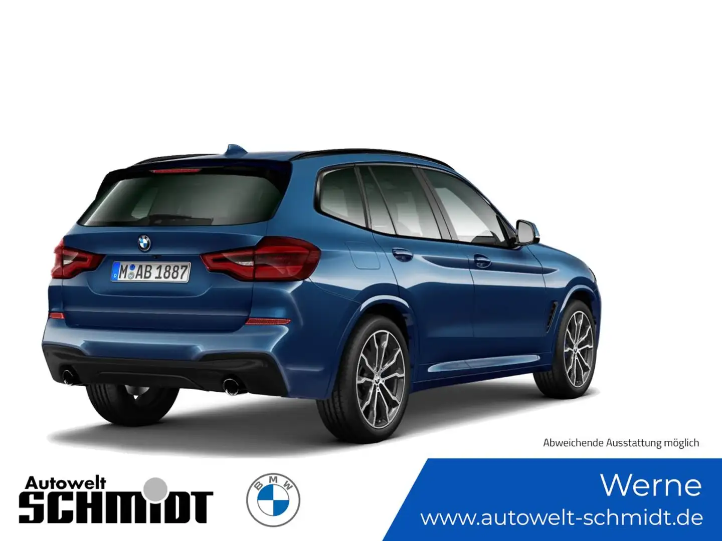 BMW X3 xDrive30d M SPORT + GARANTIE Bleu - 2