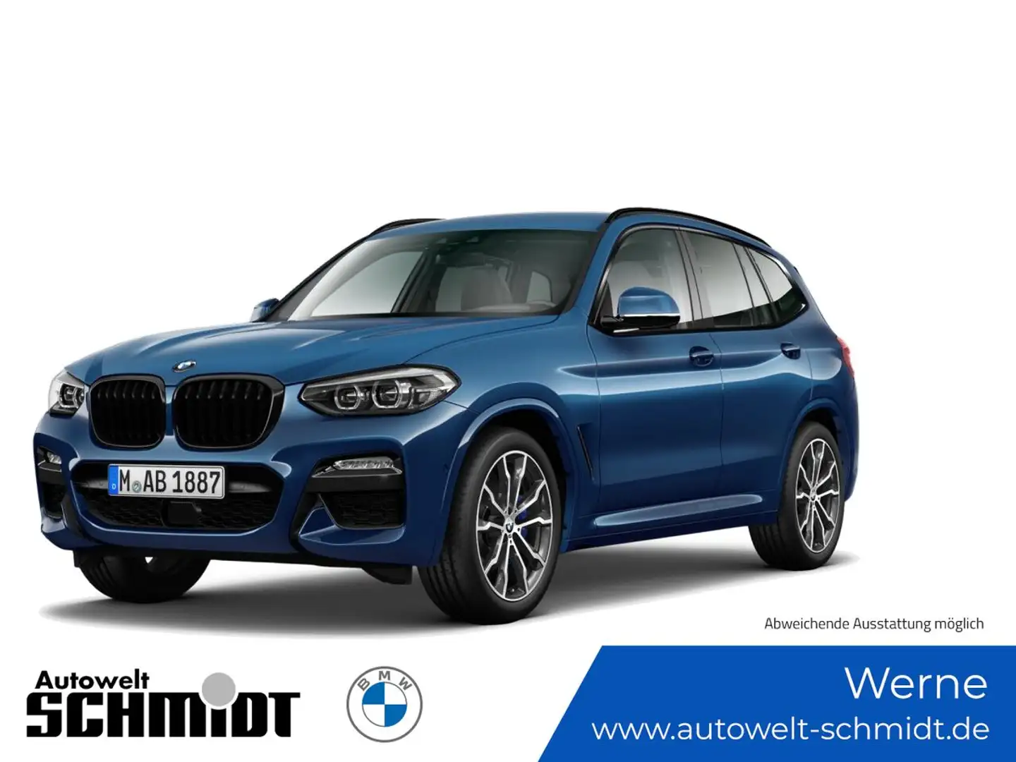 BMW X3 xDrive30d M SPORT + GARANTIE Bleu - 1