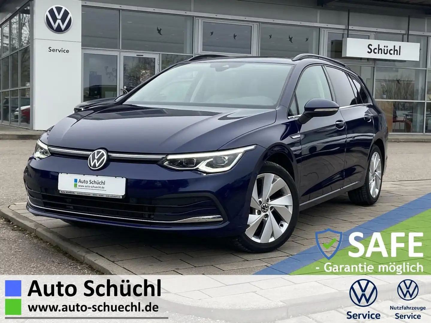 Volkswagen Golf Variant 2.0 TDI DSG Style STANDHEIZUNG+AHK+ Blau - 1