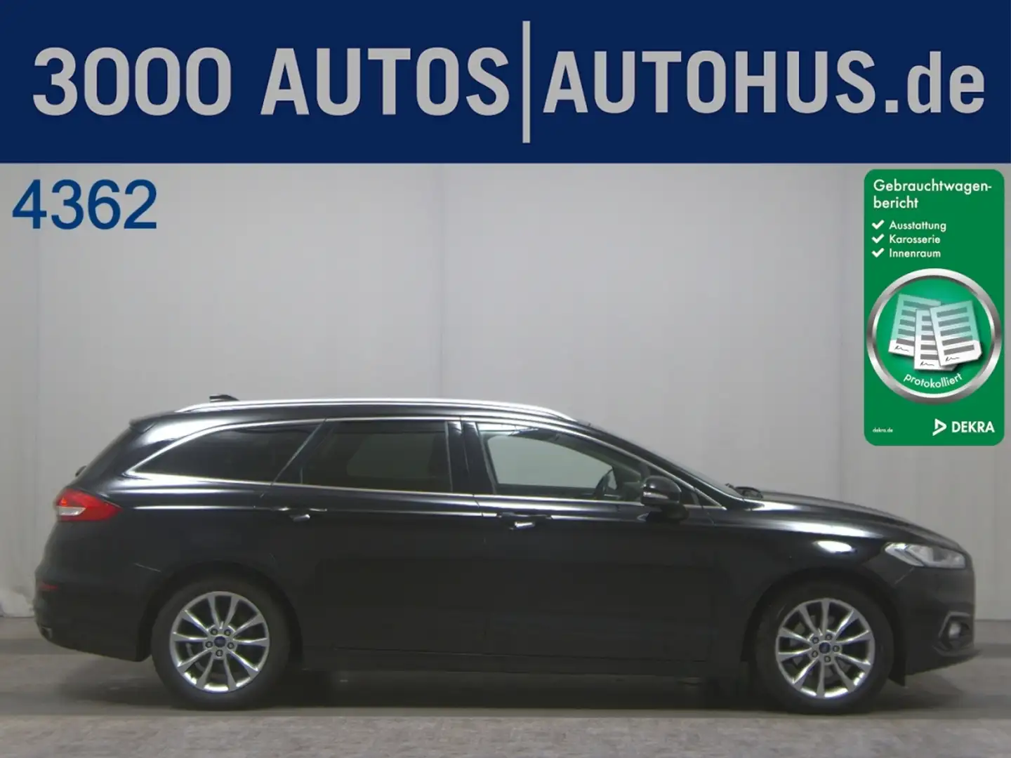 Ford Mondeo Turnier 2.0 EB Titanium Navi LED RFK Shz Schwarz - 1