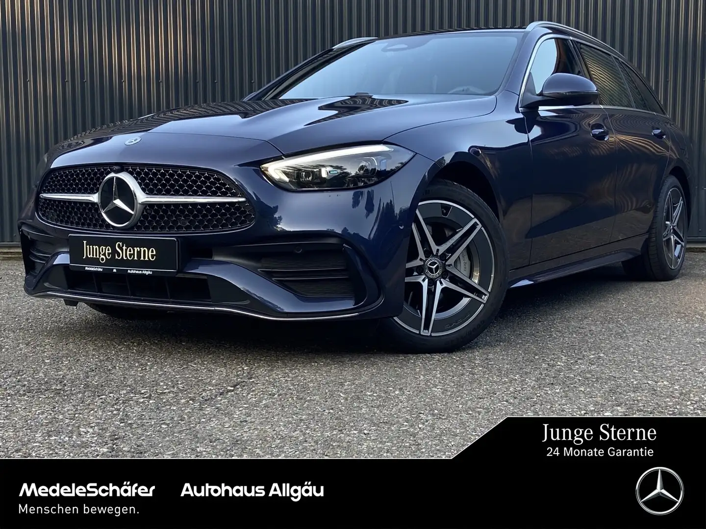 Mercedes-Benz C 300 C 300 T e AMG Pano D-Light Vorr.-Distronic NP77 Blau - 1