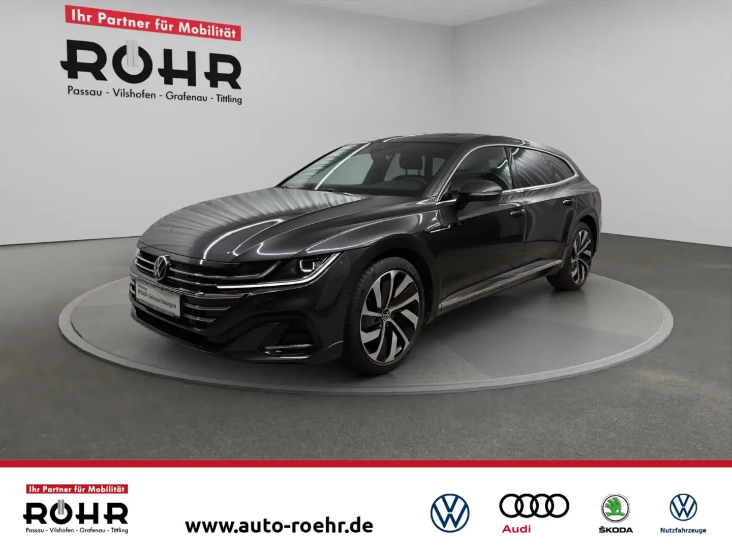 Volkswagen Arteon Shootingbrake R-Line (Systemleistung 160kW!.AHK.Na Grau - 1