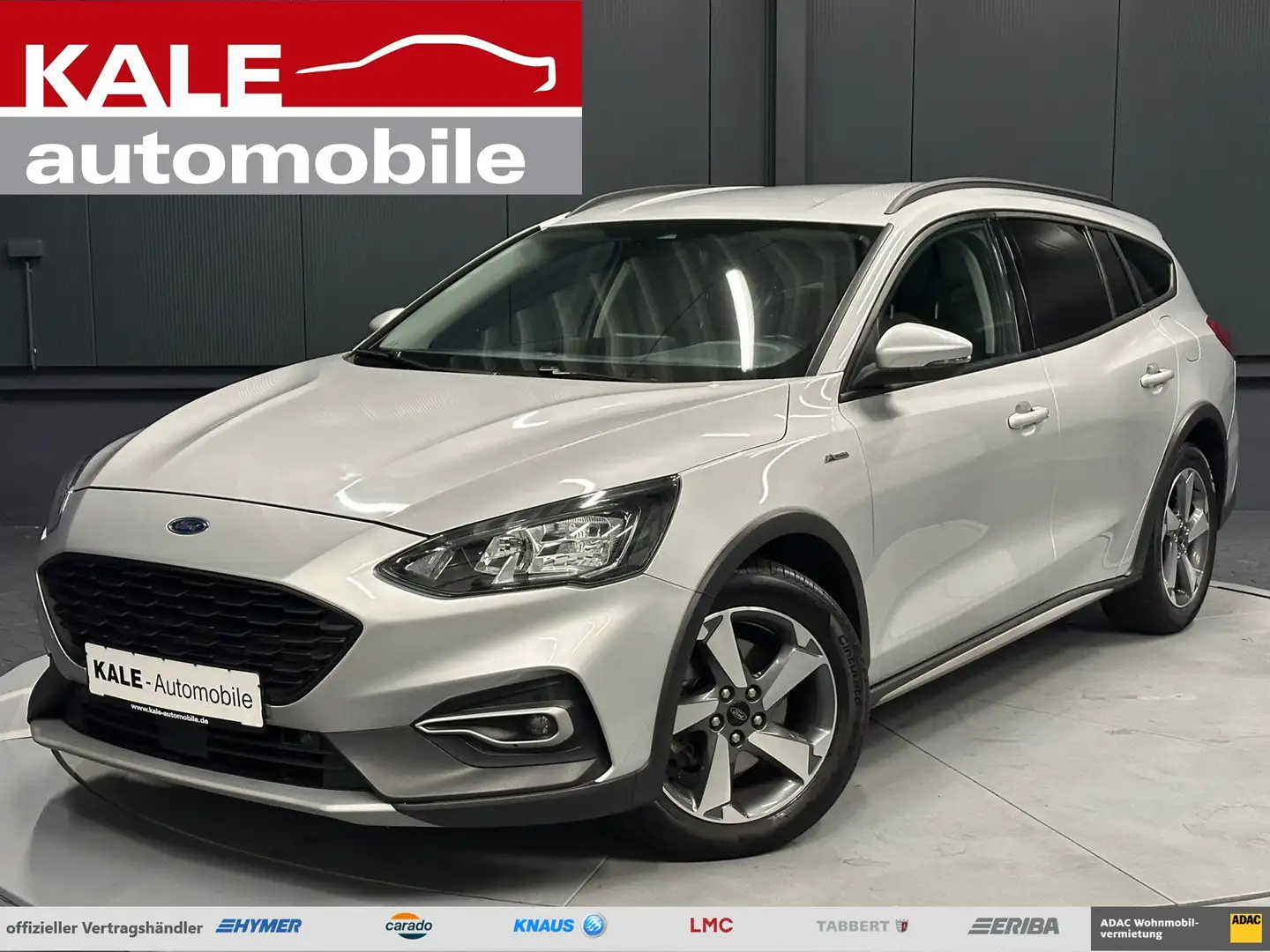 Ford Focus Turnier Active*AHK*NAVI*KAMERA*Winter-Paket*1.HAND Argent - 1